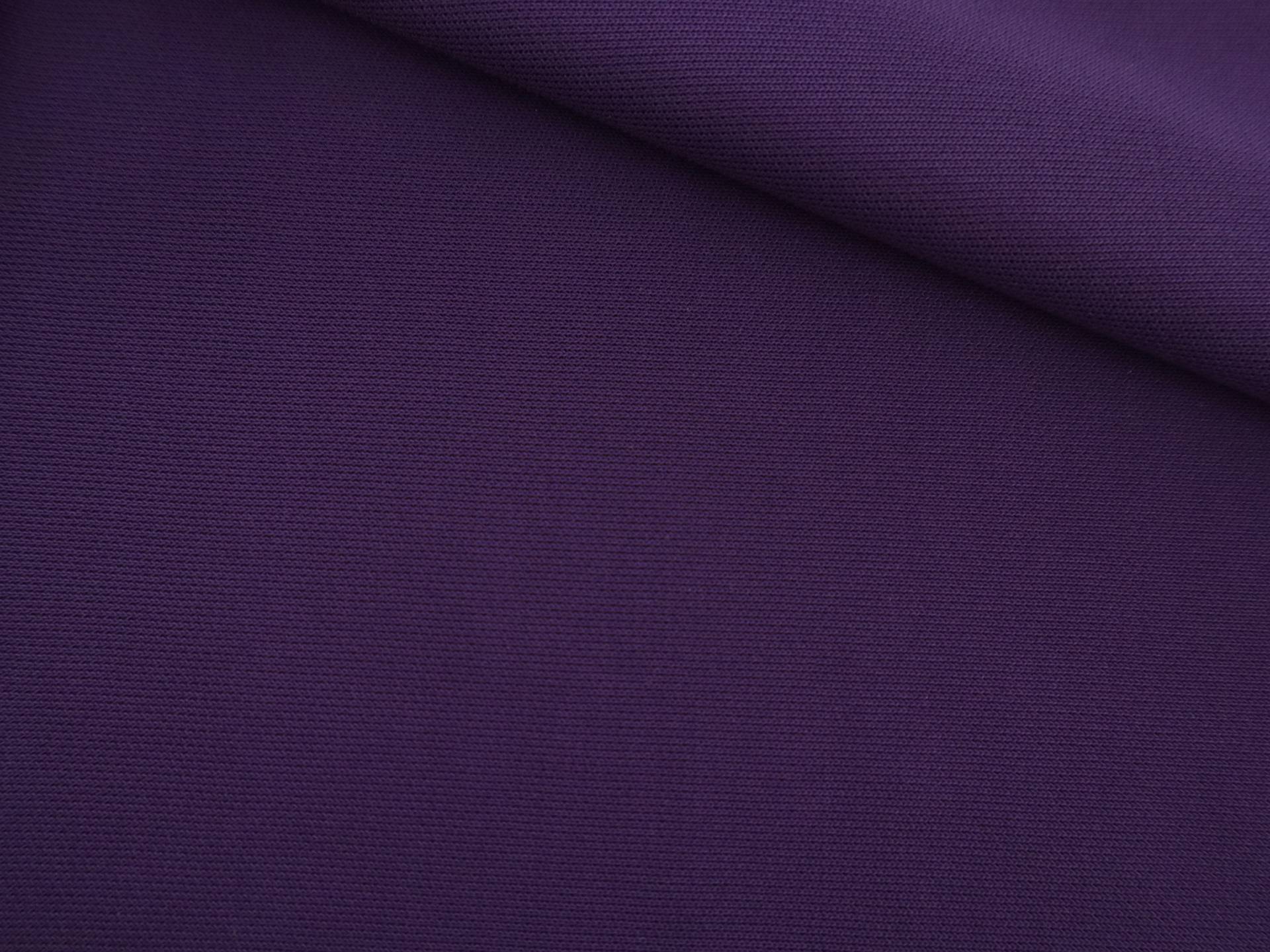 Matte Jersey Knit in Deep Purple