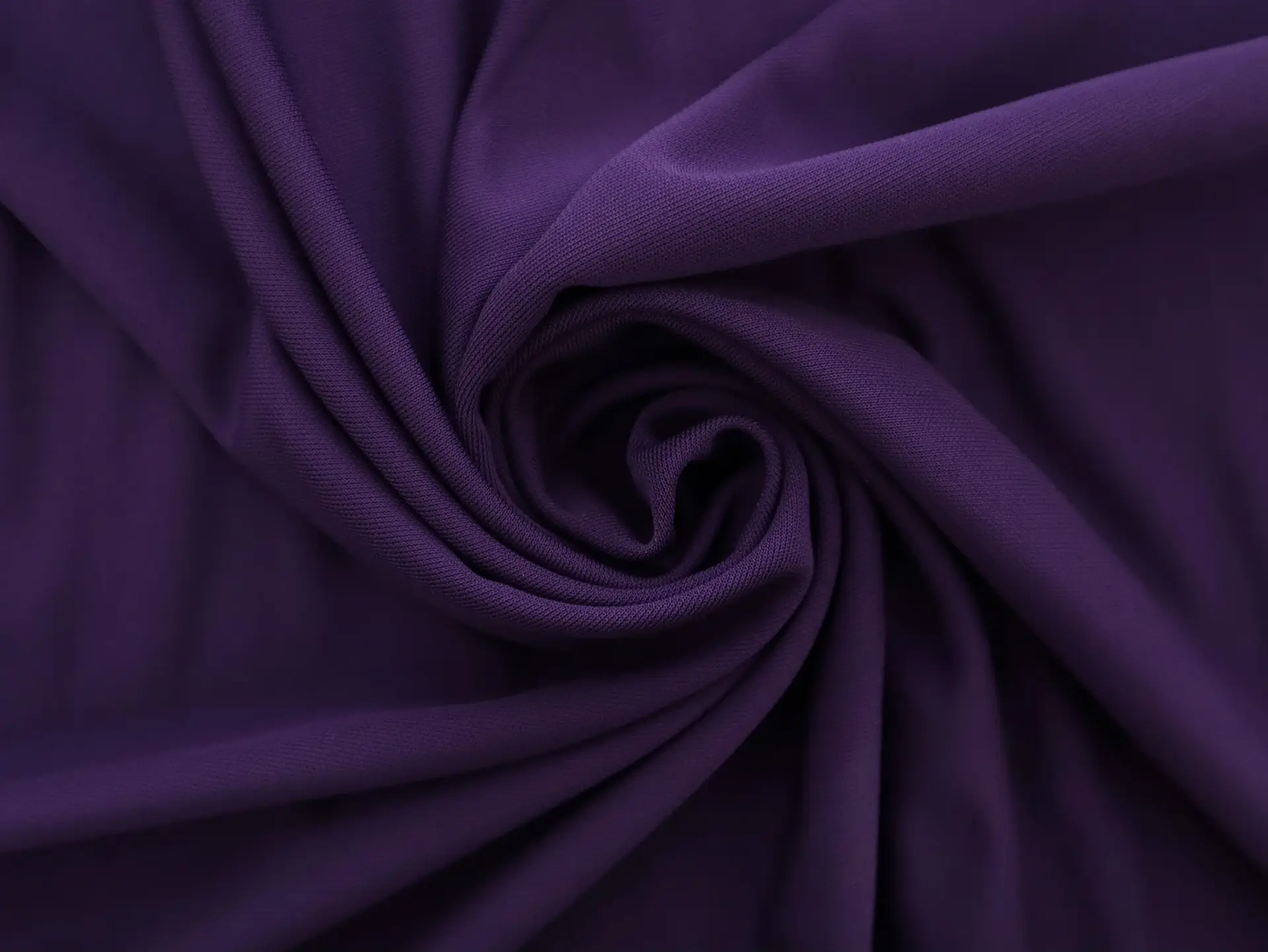 Matte Jersey Knit in Deep Purple