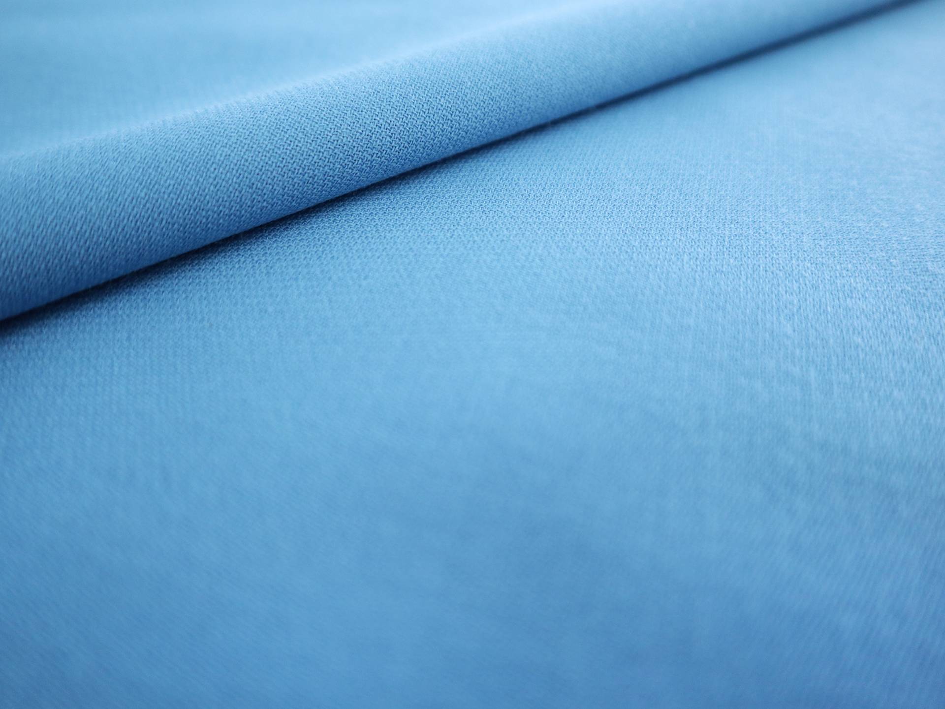 Italian Wool Cody Crepe in Sky Blue