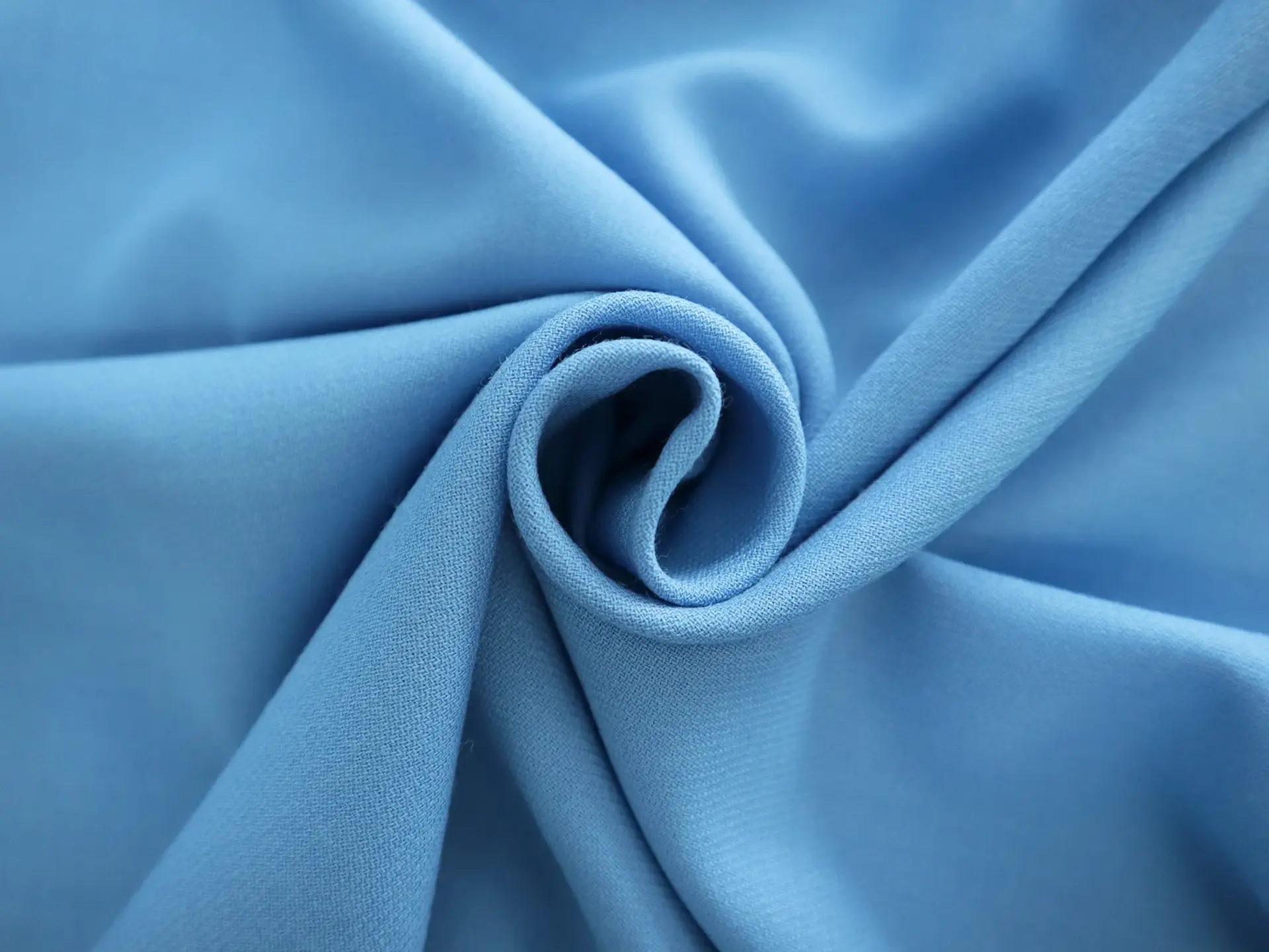 Italian Wool Cody Crepe in Sky Blue