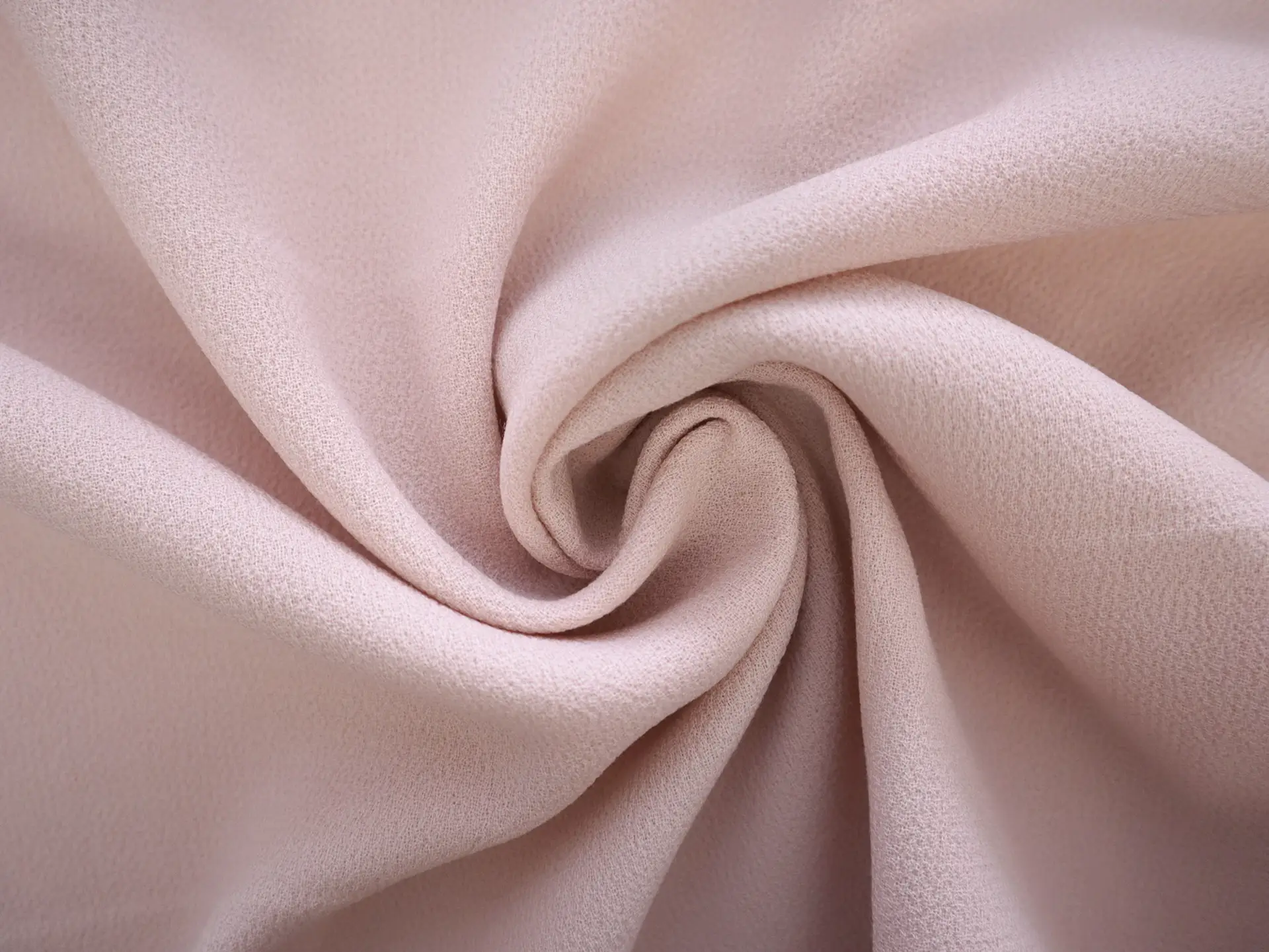 Italian Wool Double Crepe in Blush