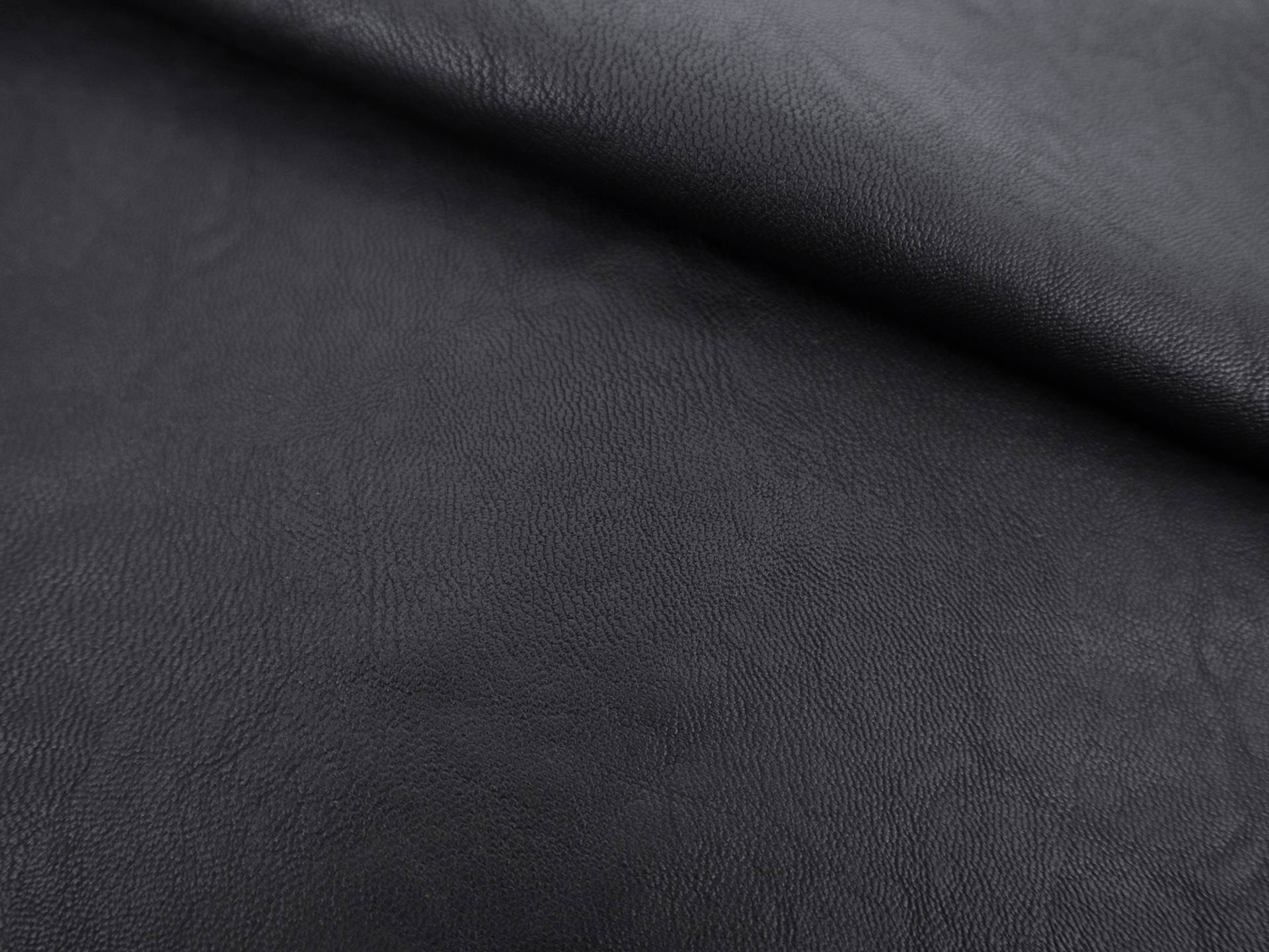 Faux Leather in Black