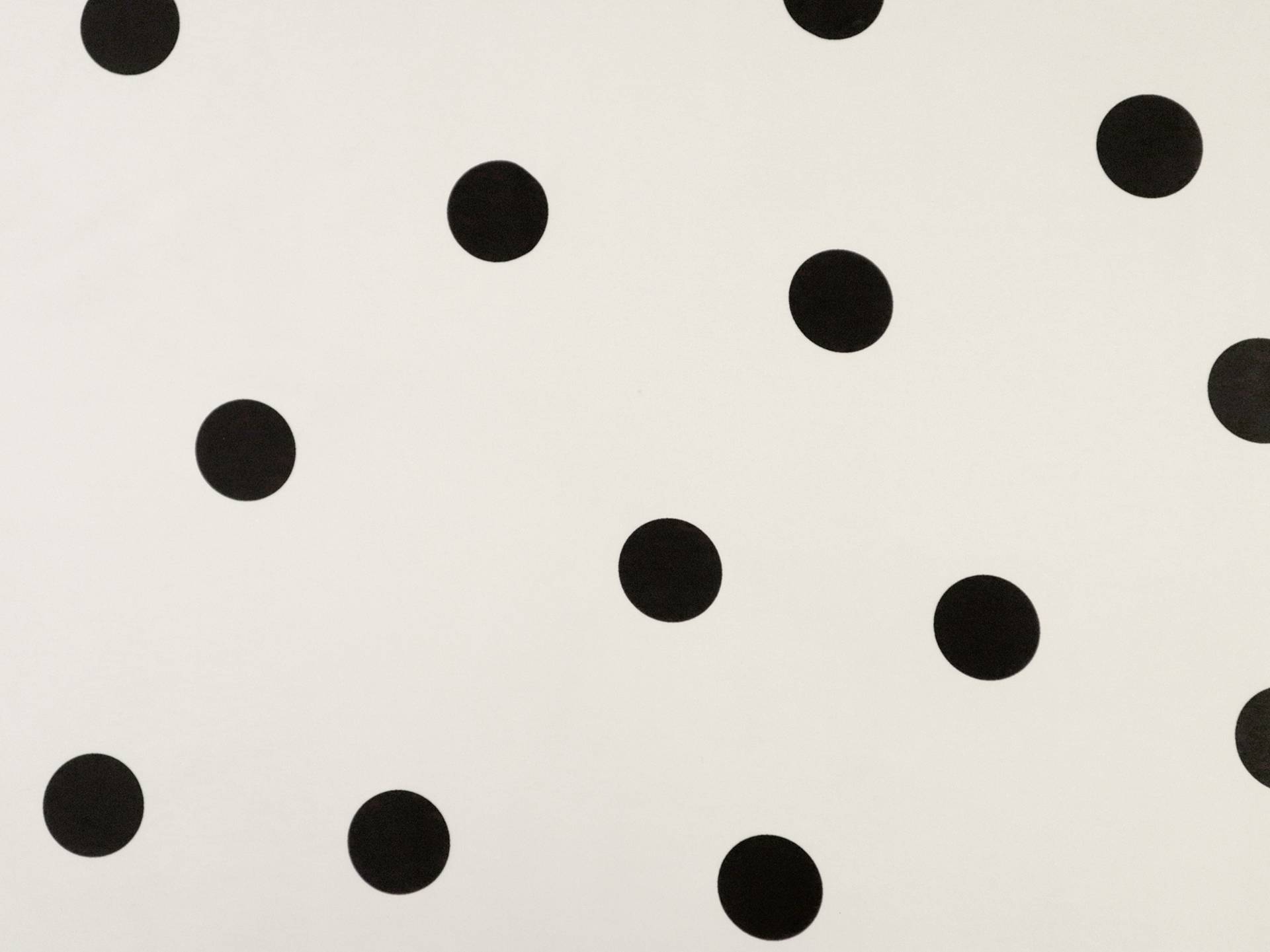 Polyester Liquid Look Satin with Large Polka Dots
