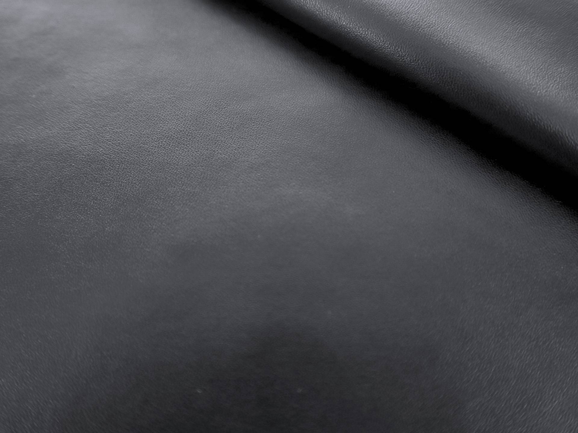 Stretch Faux Leather in Black