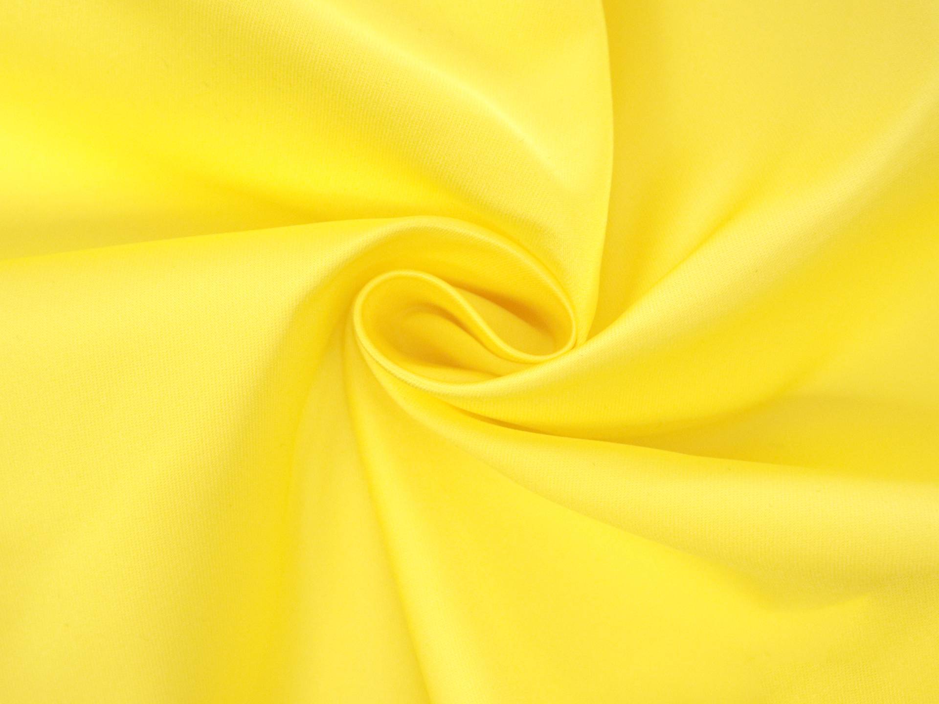 Silk and Rayon Duchesse Satin in Yellow