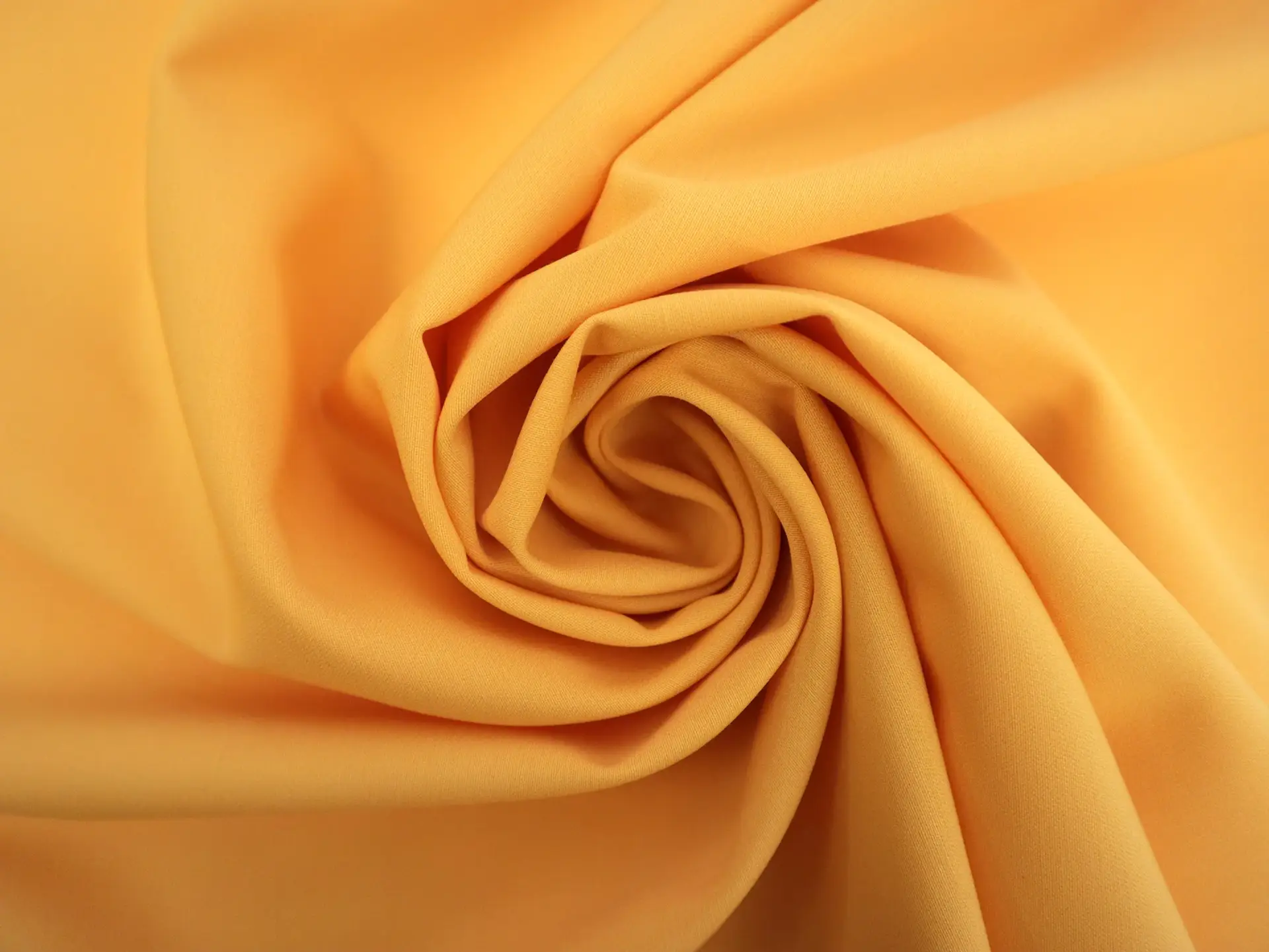 Italian Super 130s Wool Satin Faille in Amber