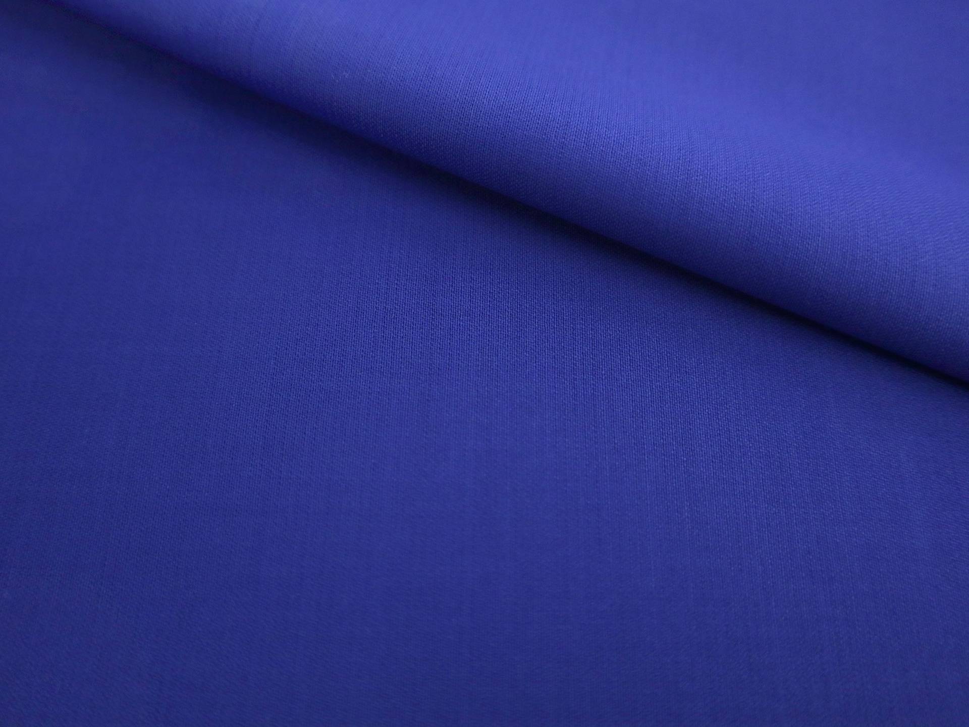 Italian Super 130s Wool Satin Faille in Royal Blue
