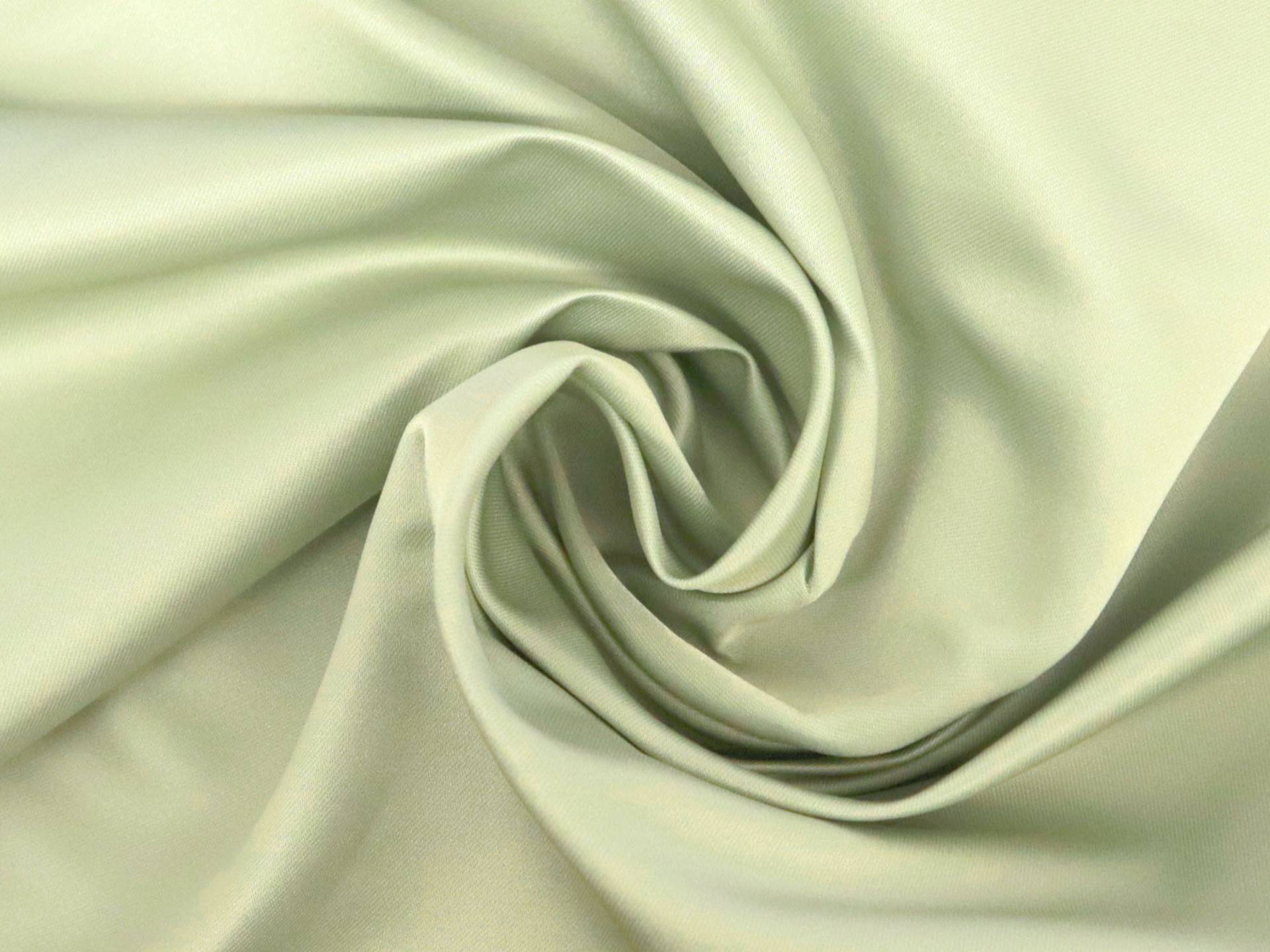 Silk and Rayon Duchesse Satin in Mint