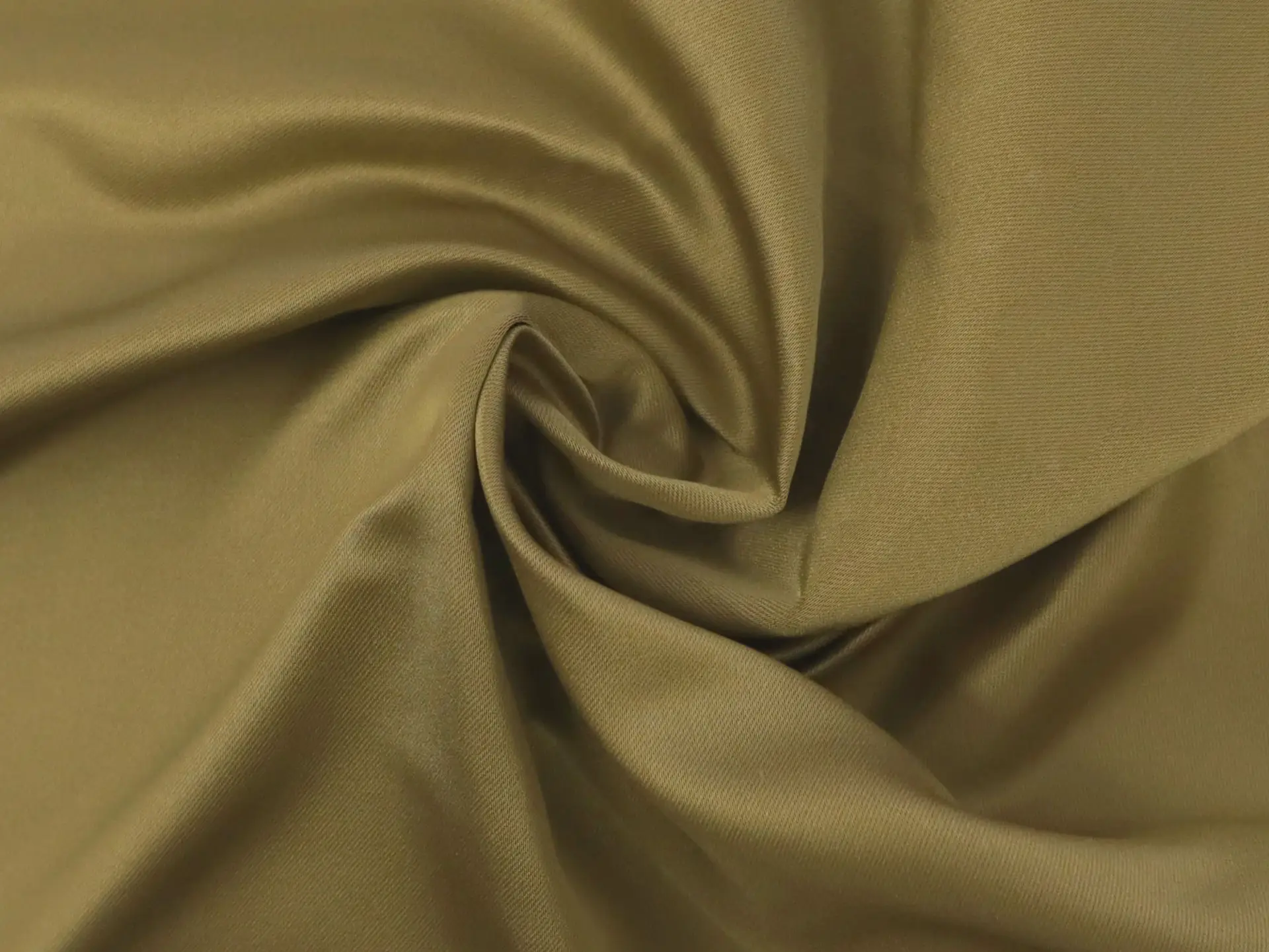 Silk and Rayon Duchesse Satin in Antique Gold