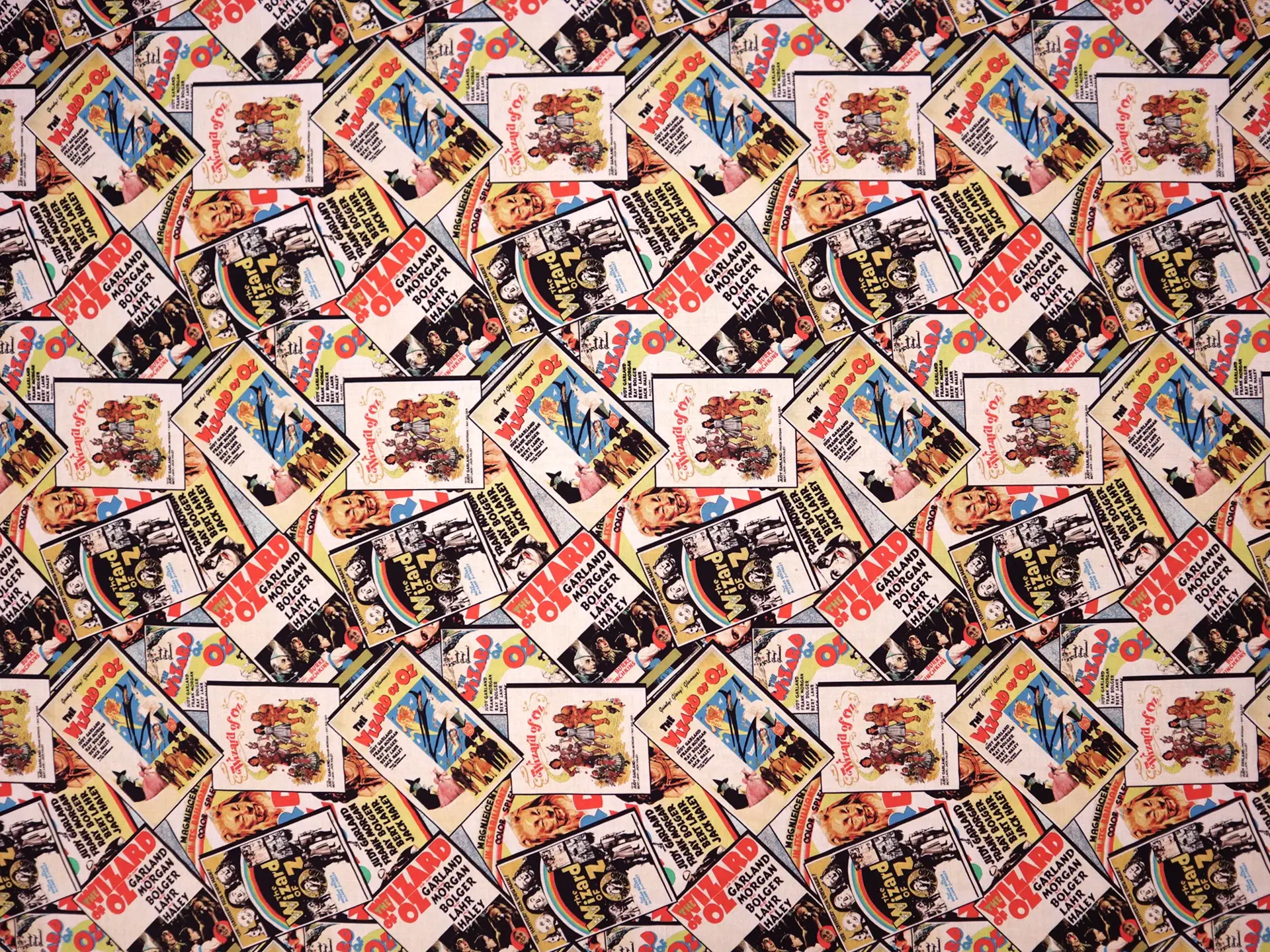Cotton Broadcloth with Wizard of Oz Print