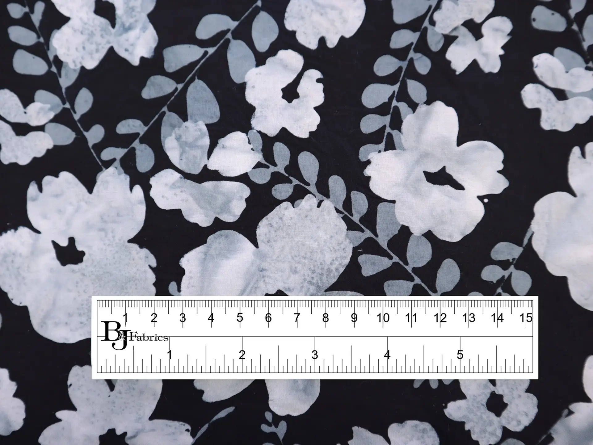 Cotton Batik with Floral Print