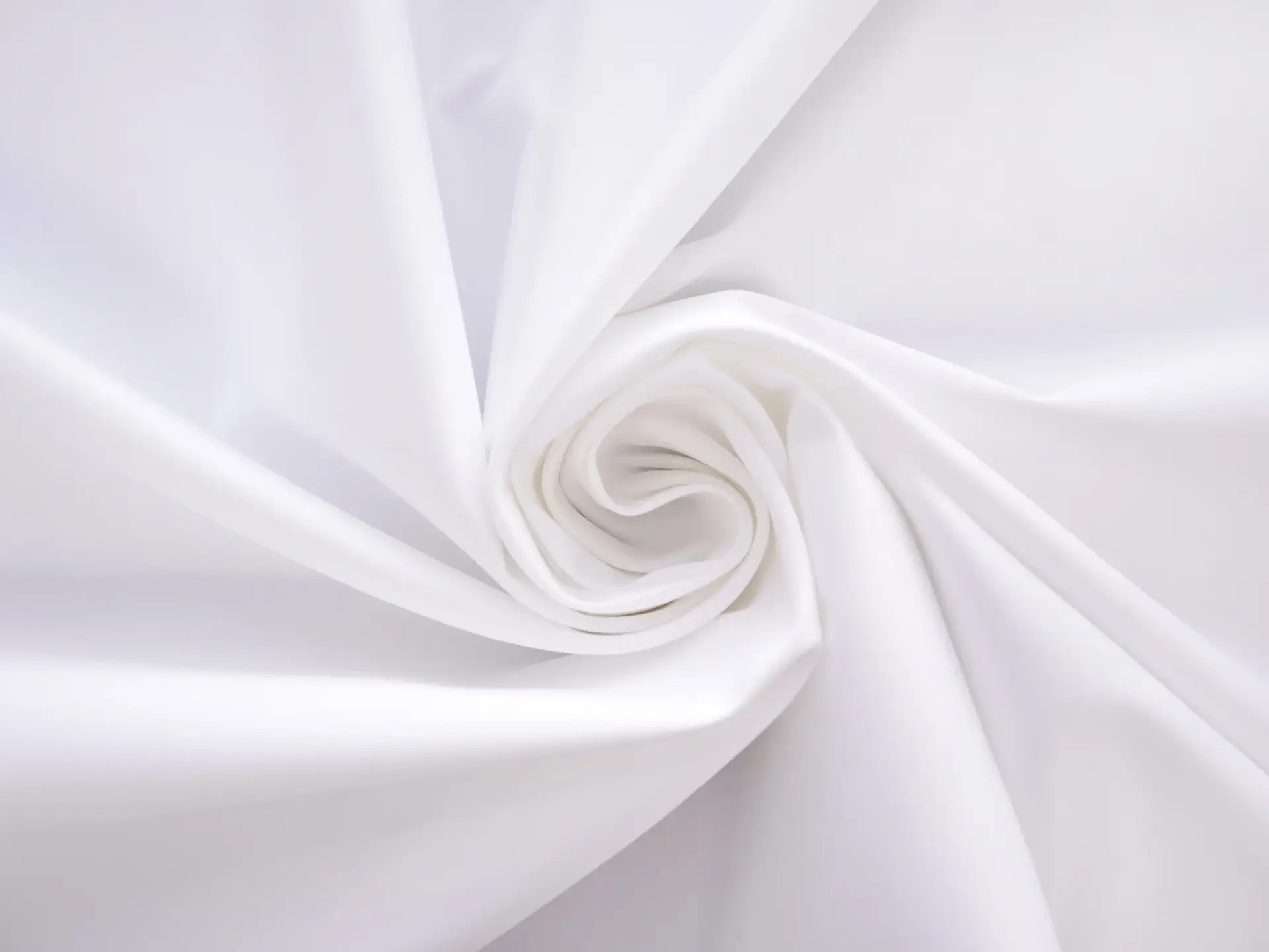 Heavy Cotton Satin in White