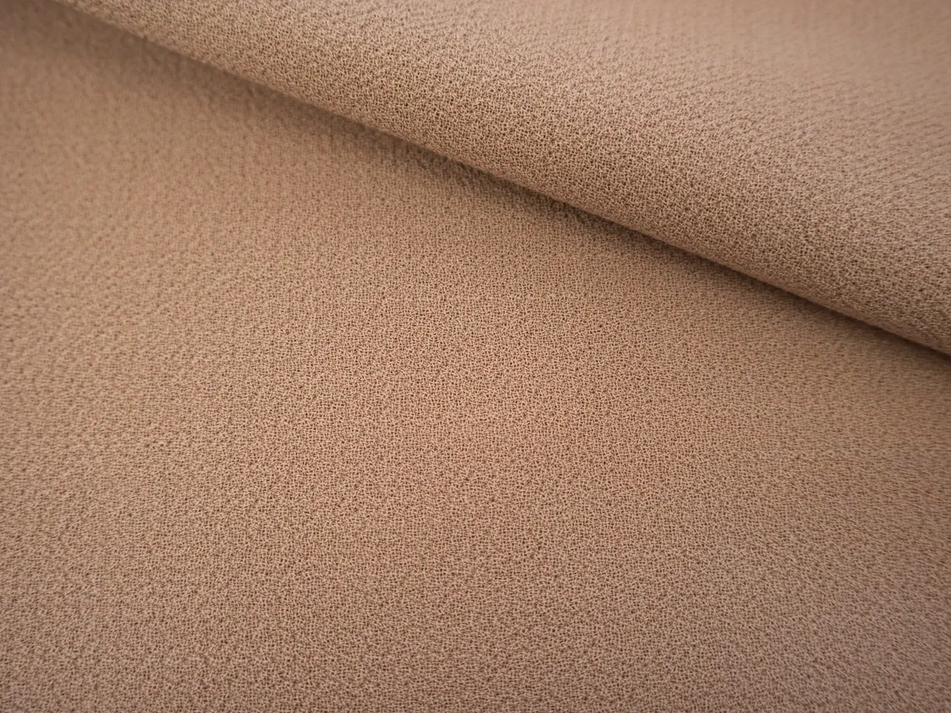 Italian Wool Double Crepe in Nude