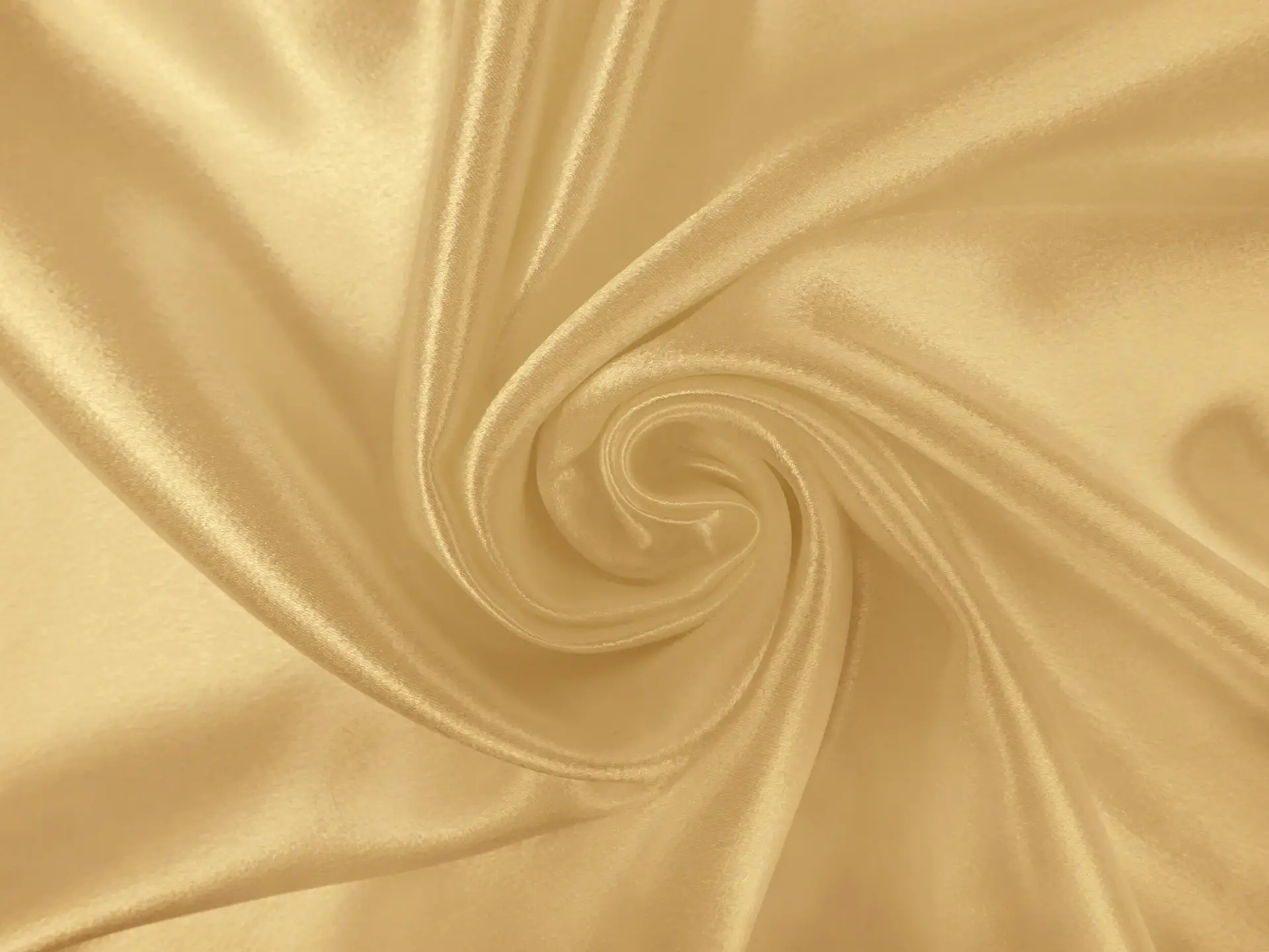 Polyester Crepe Back Satin in Champagne 