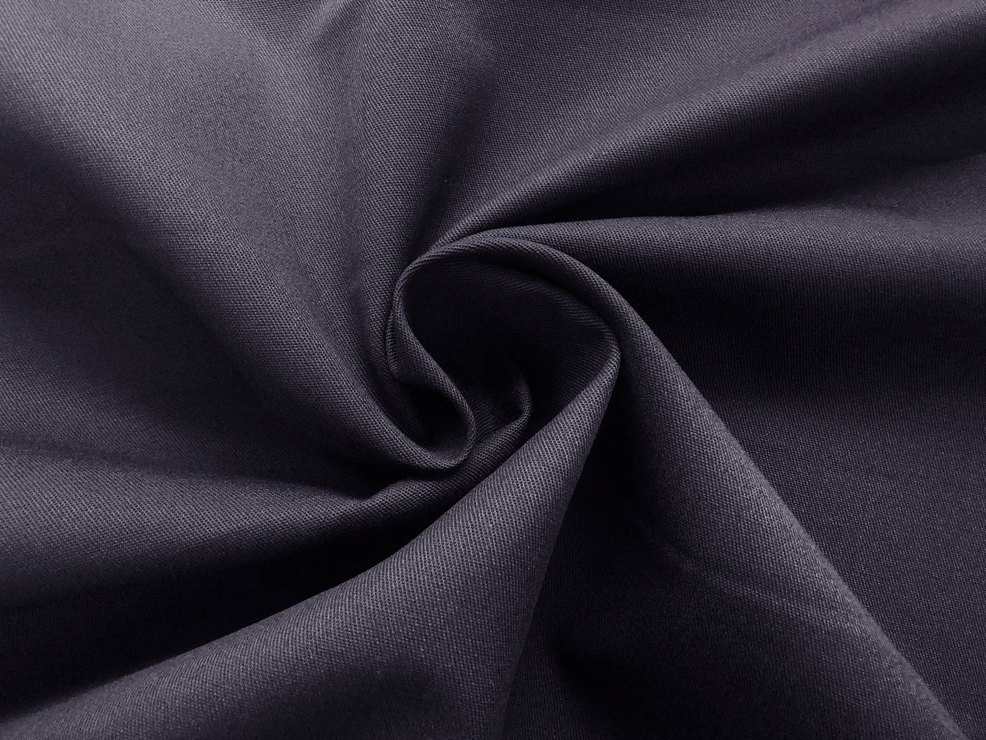Polyester & Cotton Twill in French Blue