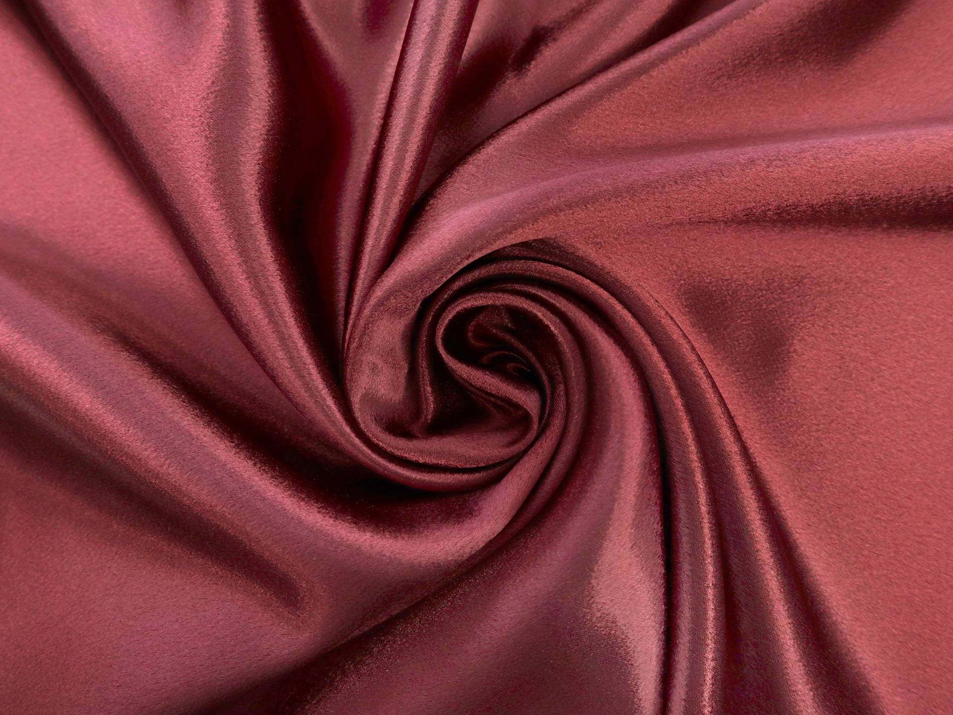 Polyester Crepe Back Satin in Burgundy
