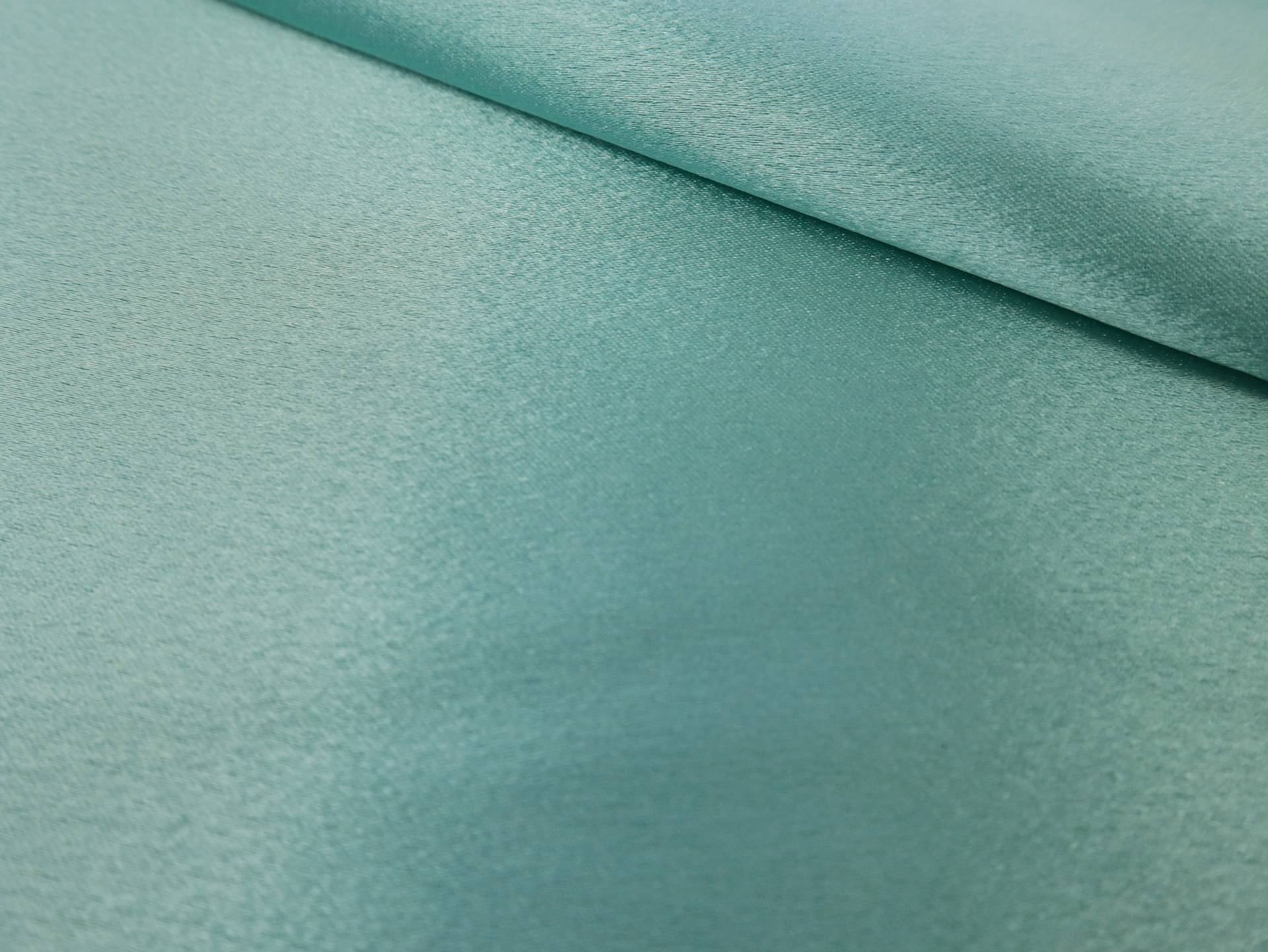 Polyester Crepe Back Satin in Caribbean Turquoise 