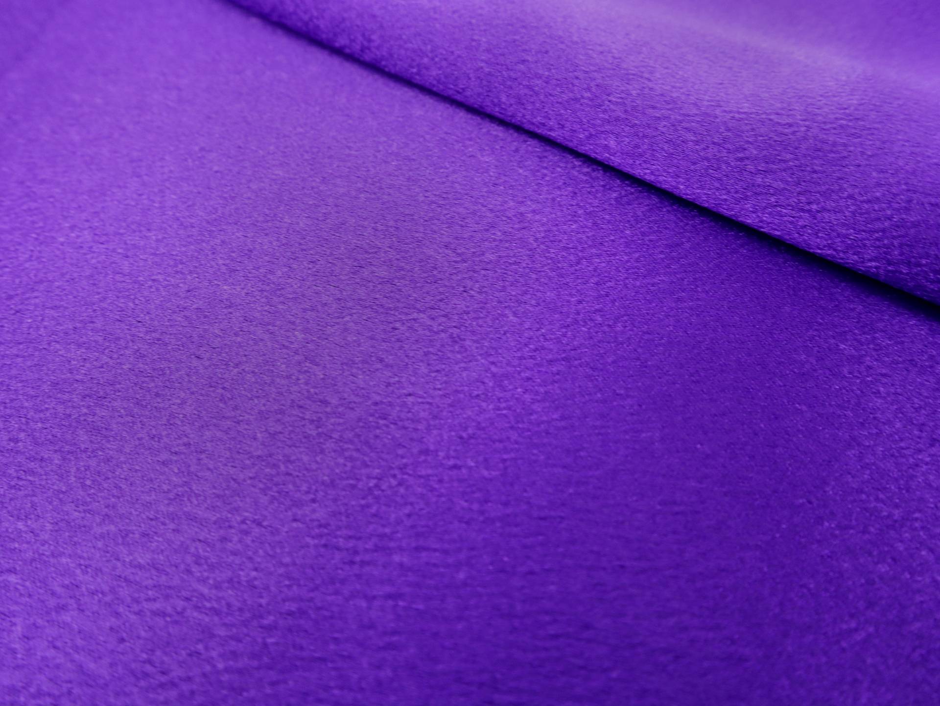 Polyester Crepe Back Satin in Purple