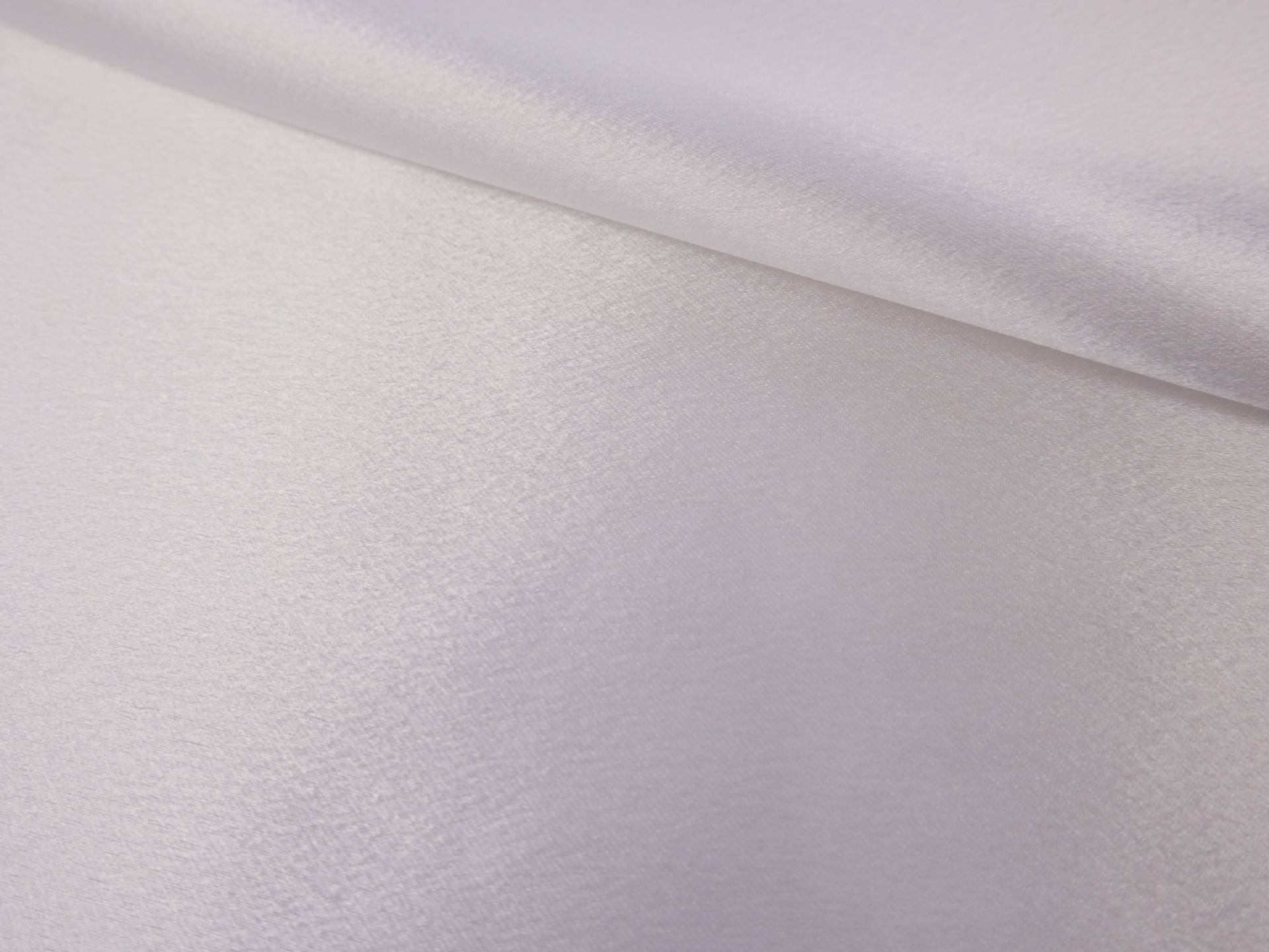 Polyester Crepe Back Satin in White