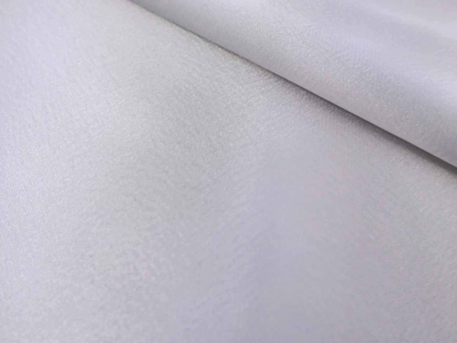 Polyester Crepe Back Satin in Silver