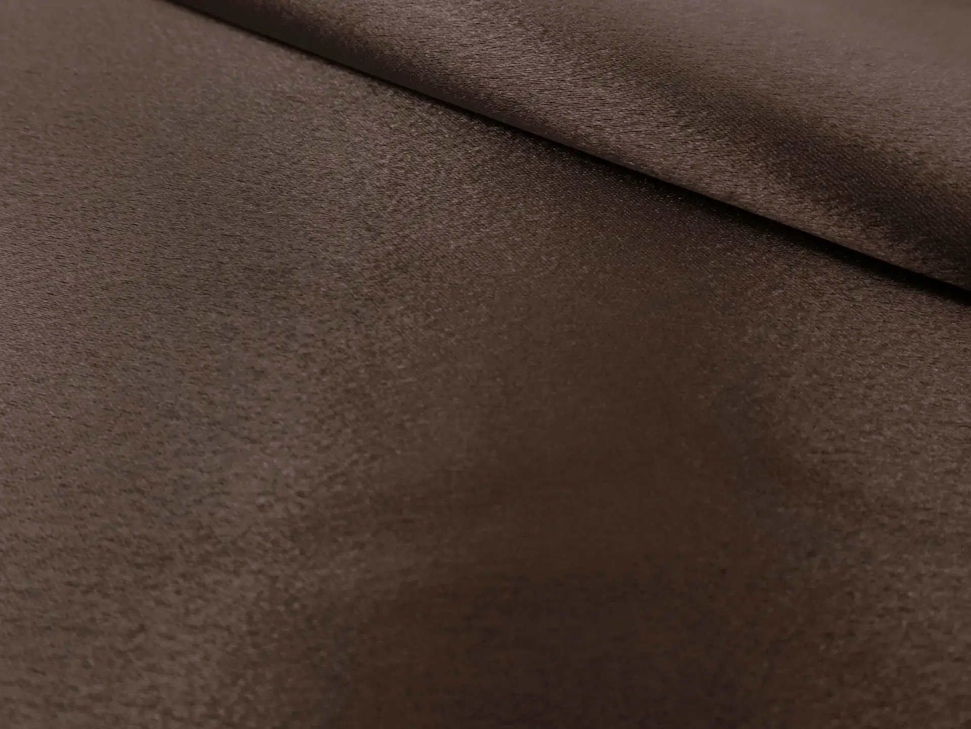 Polyester Crepe Back Satin in Brown