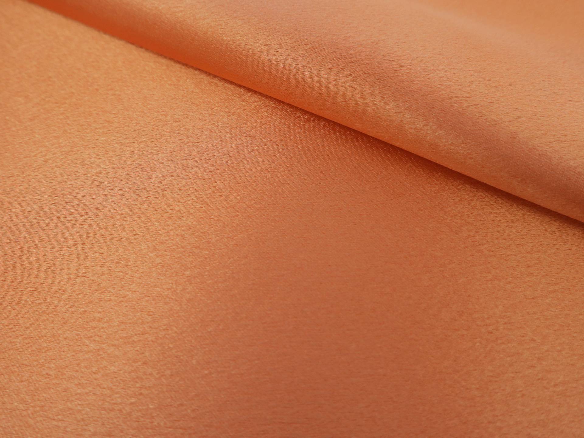 Polyester Crepe Back Satin in Orange