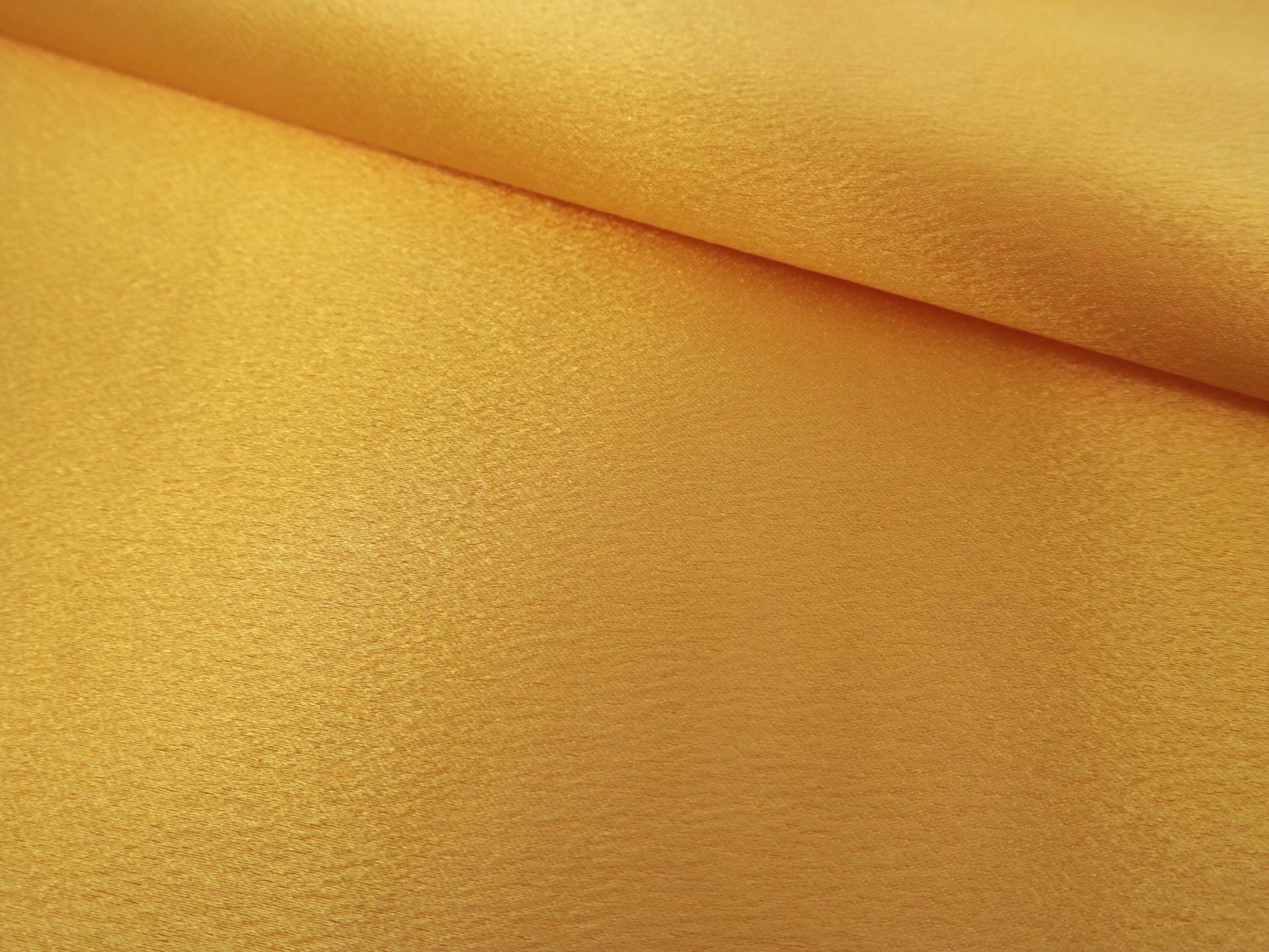Polyester Crepe Back Satin in Canary Yellow