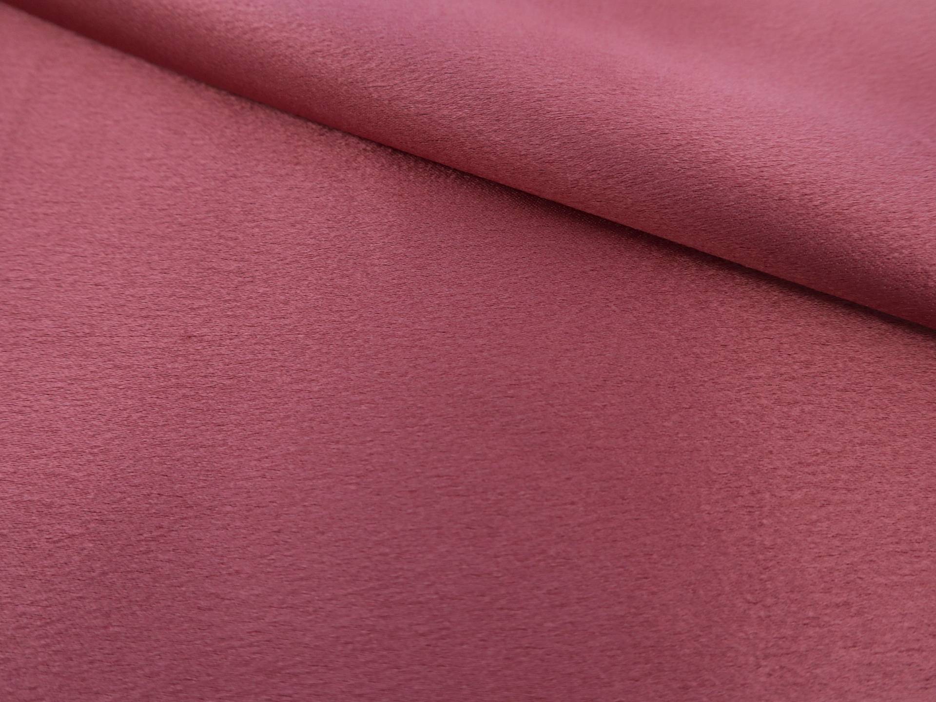 Polyester Crepe Back Satin in Cranberry