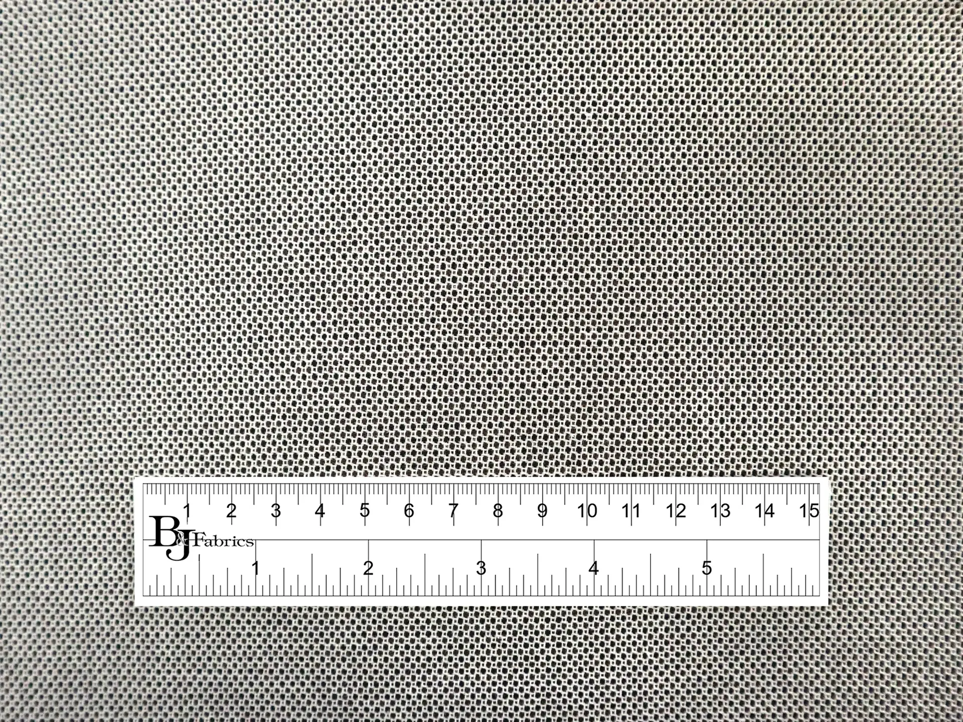 Cotton and Linen with Microdots in Brown and Black