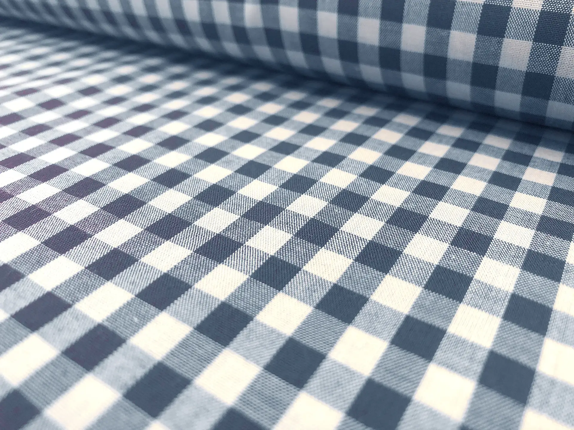 Japanese 1/4" Cotton Gingham in Teal Blue