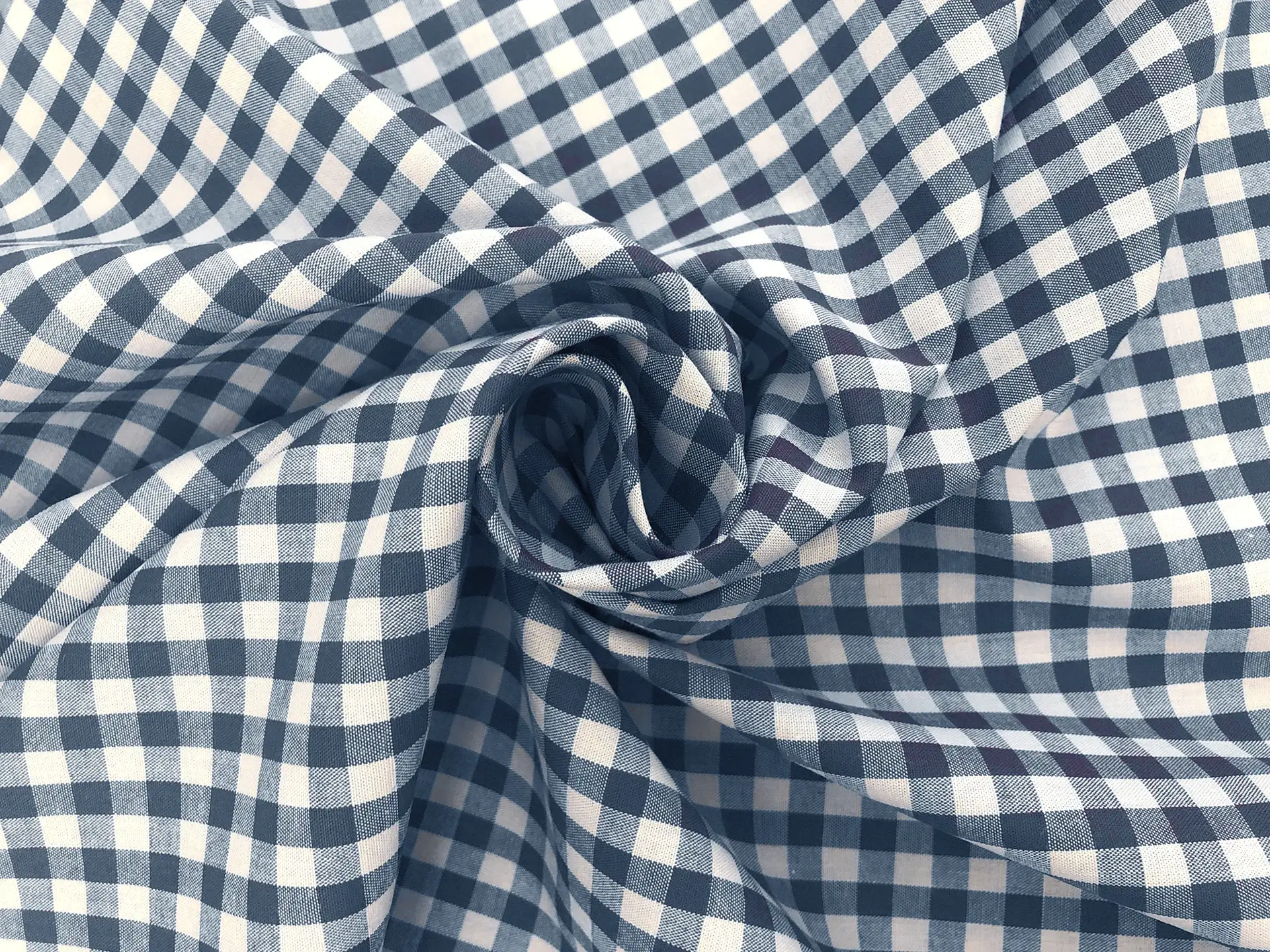 Japanese 1/4" Cotton Gingham in Teal Blue