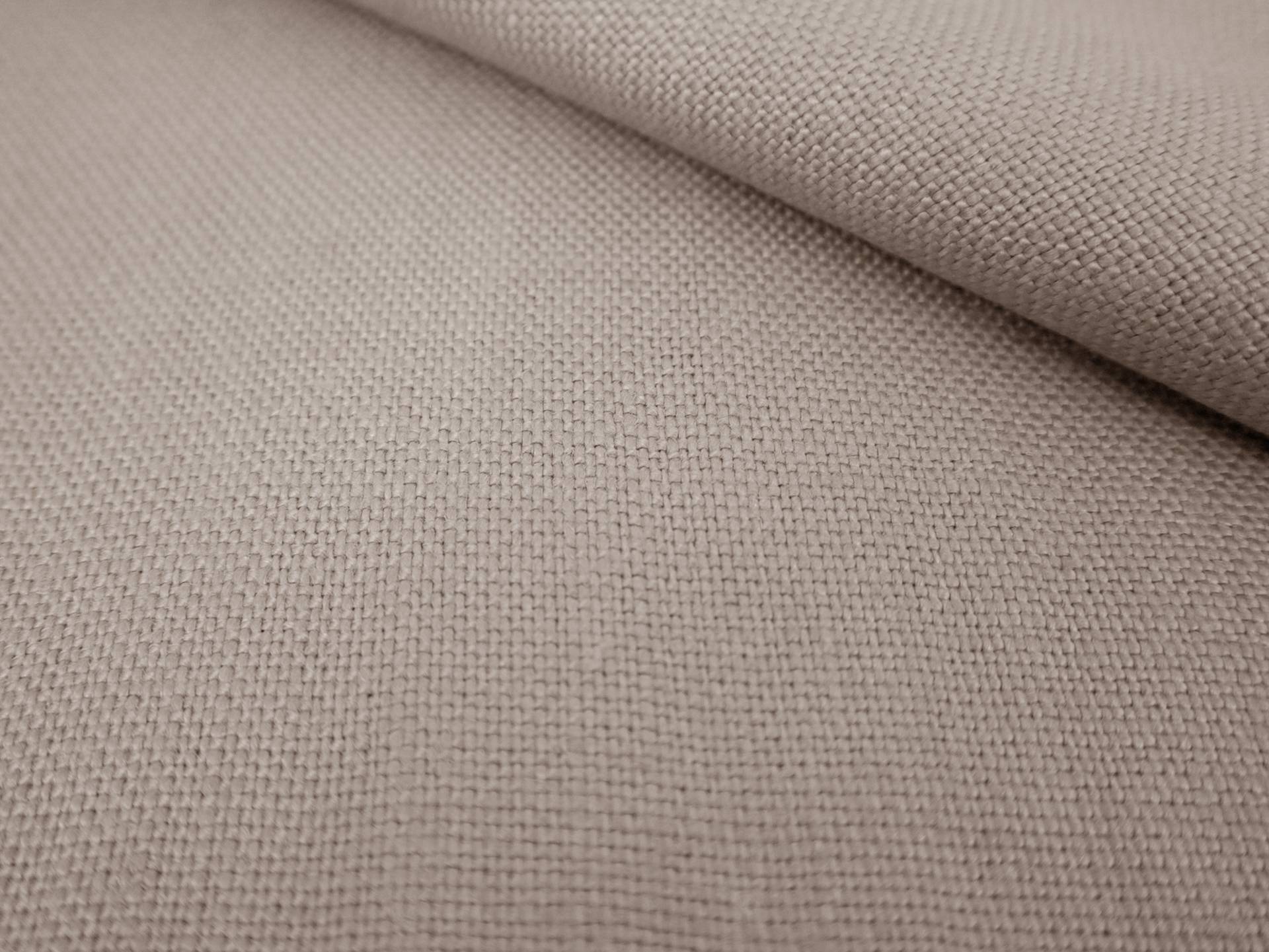Belgian Sanforized Upholstery Linen in Warm Grey