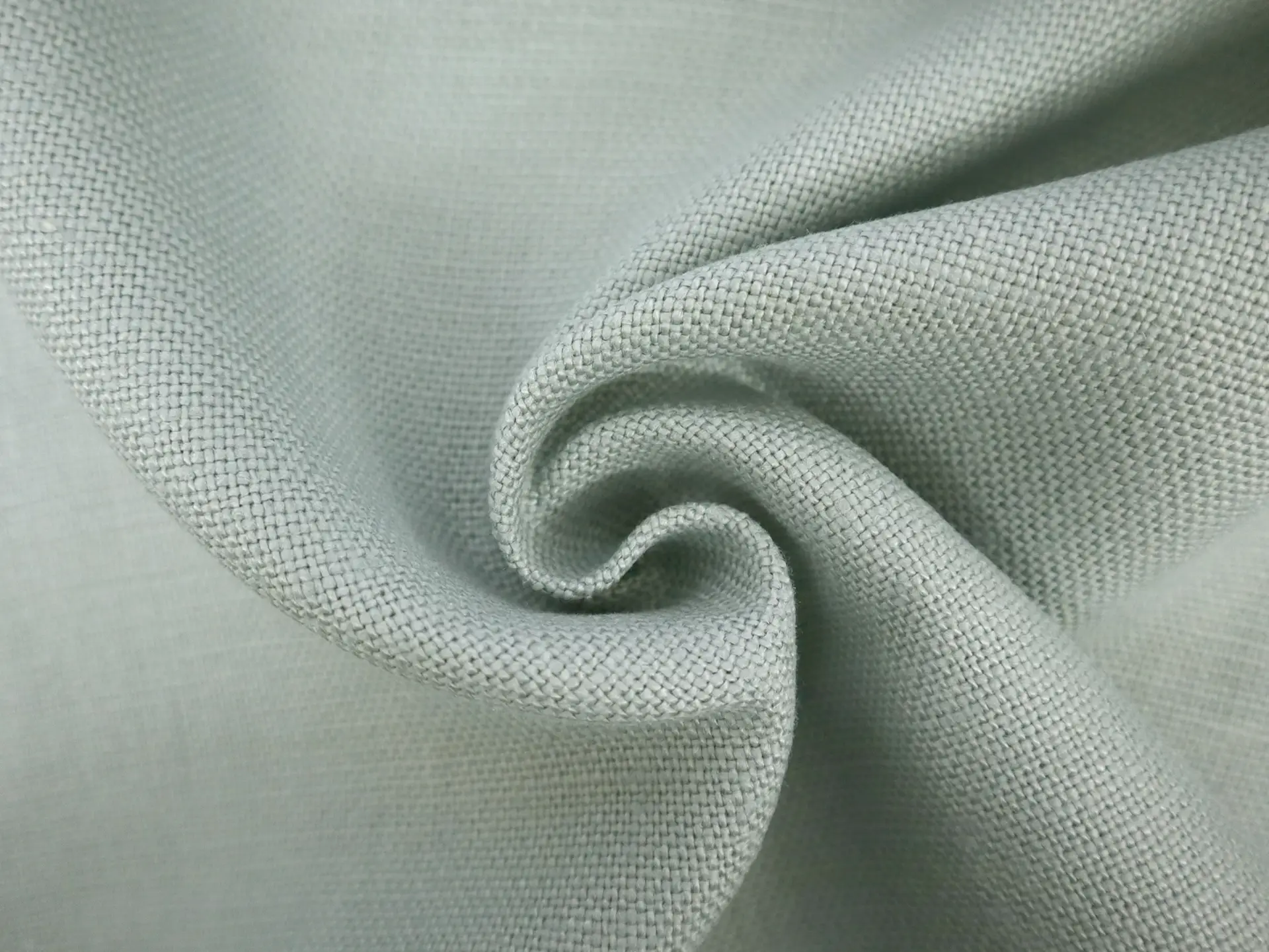 Belgian Sanforized Upholstery Linen in Storm Blue