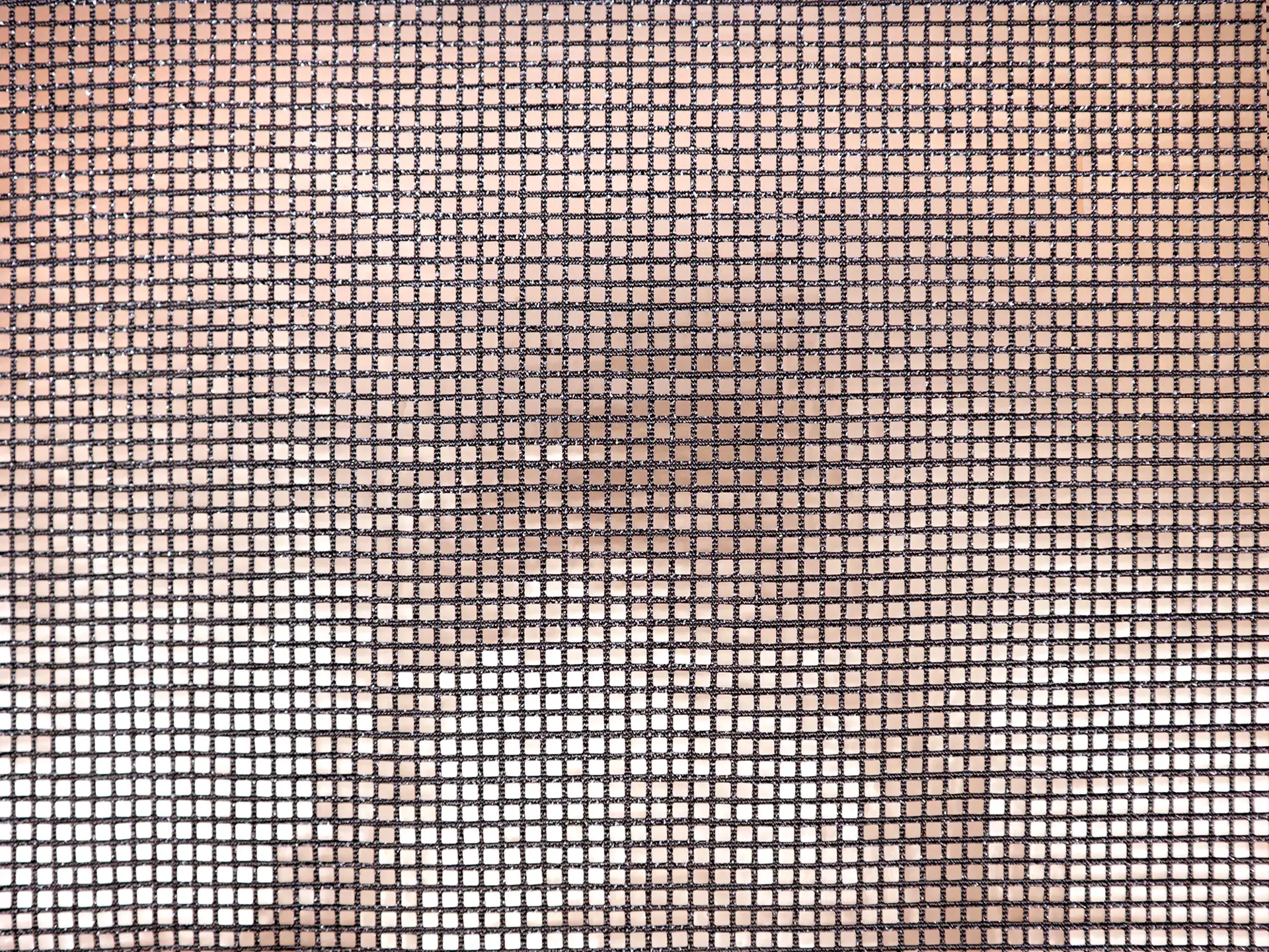 Jersey Knit with Petite Metallic Squares in Copper