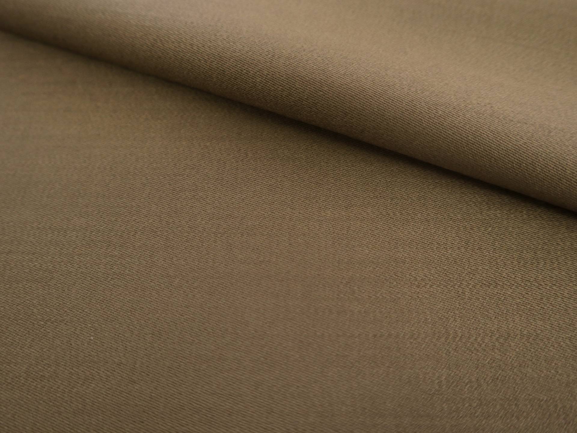Wool & Cashmere Satin in Chocolate