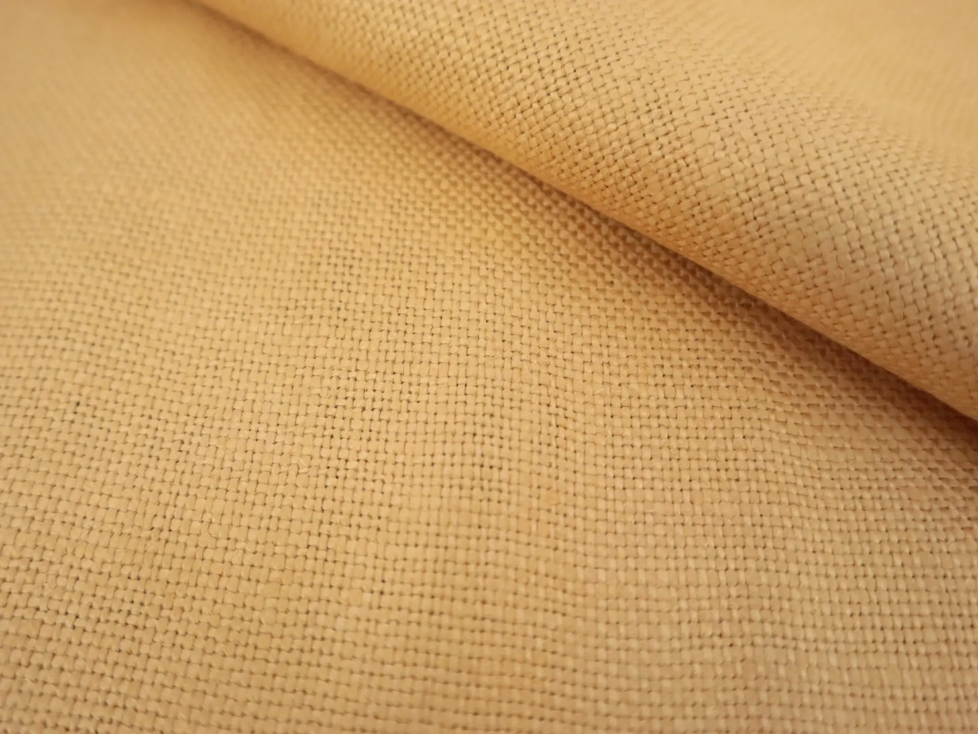 Belgian Sanforized Upholstery Linen in Goldenrod