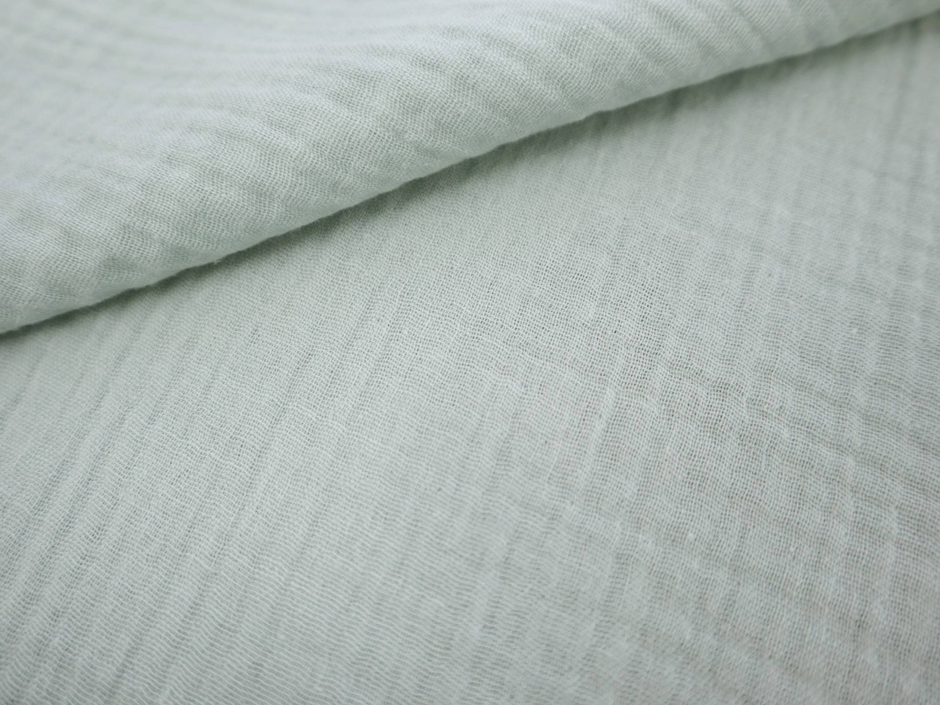 Cotton Double Gauze in Mint