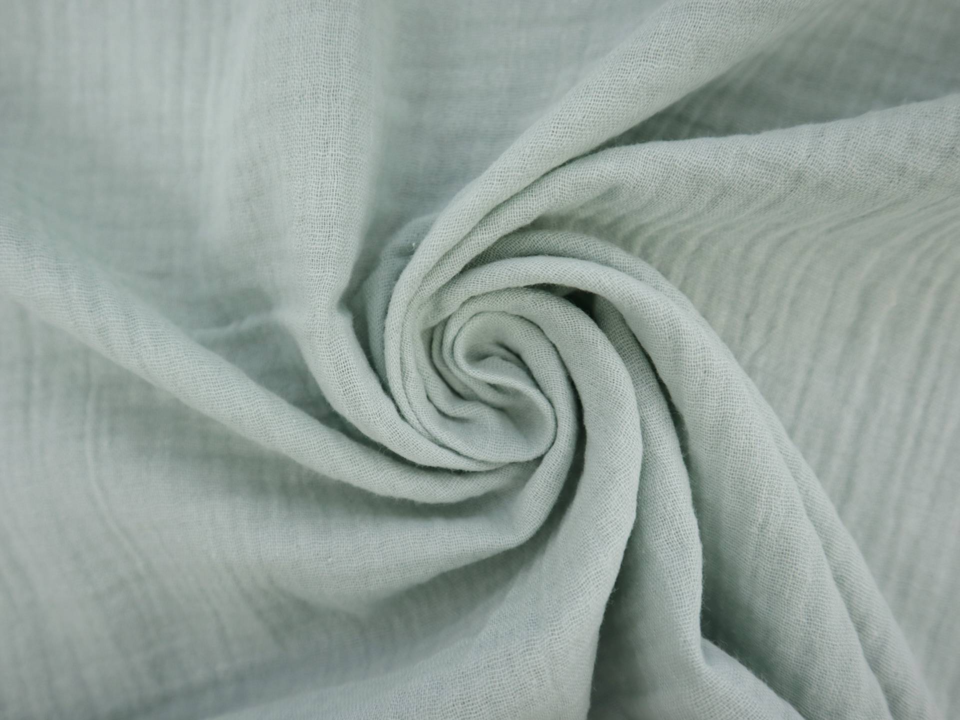 Cotton Double Gauze in Mint