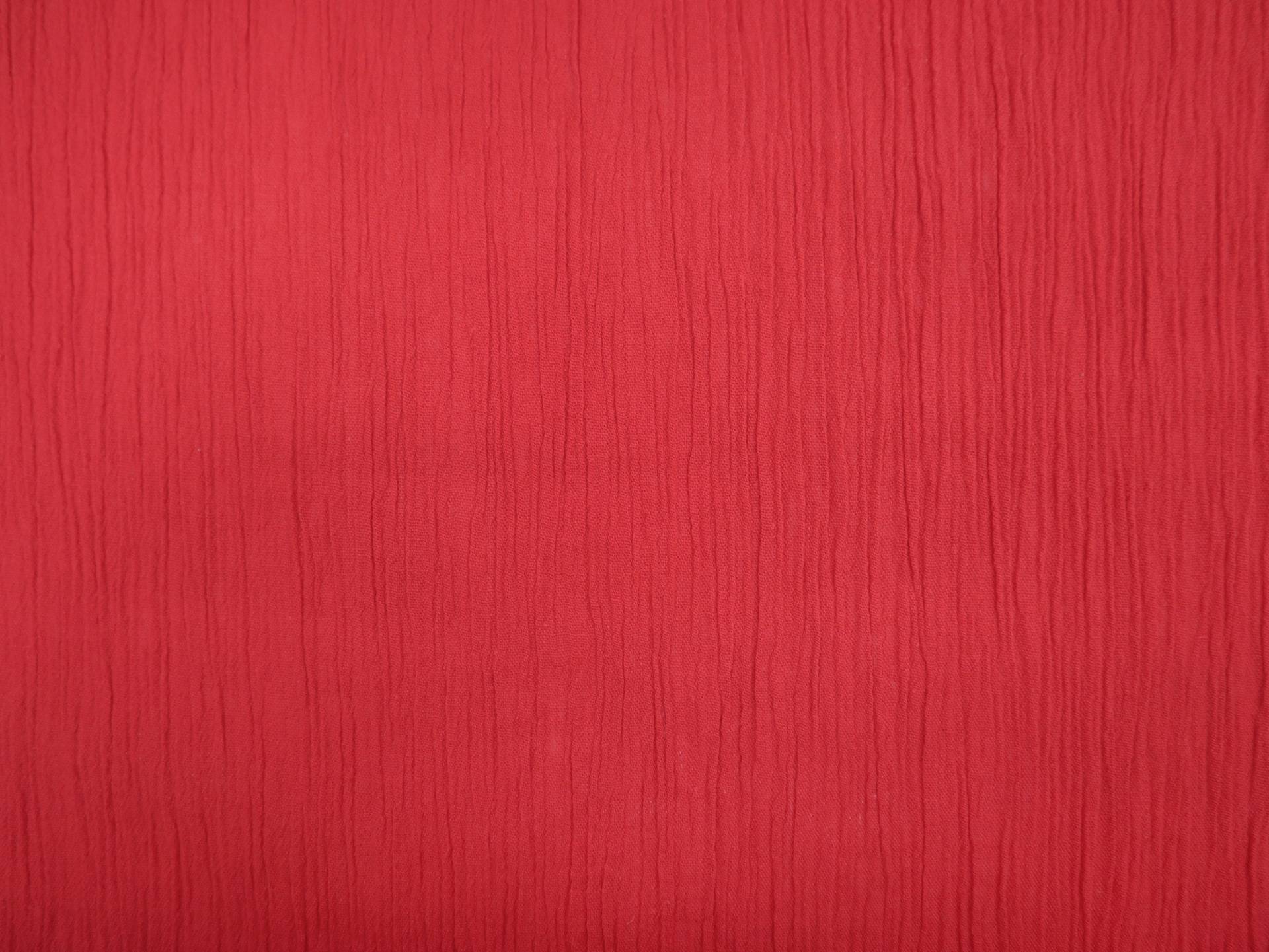 Cotton Crinkle Voile in Red