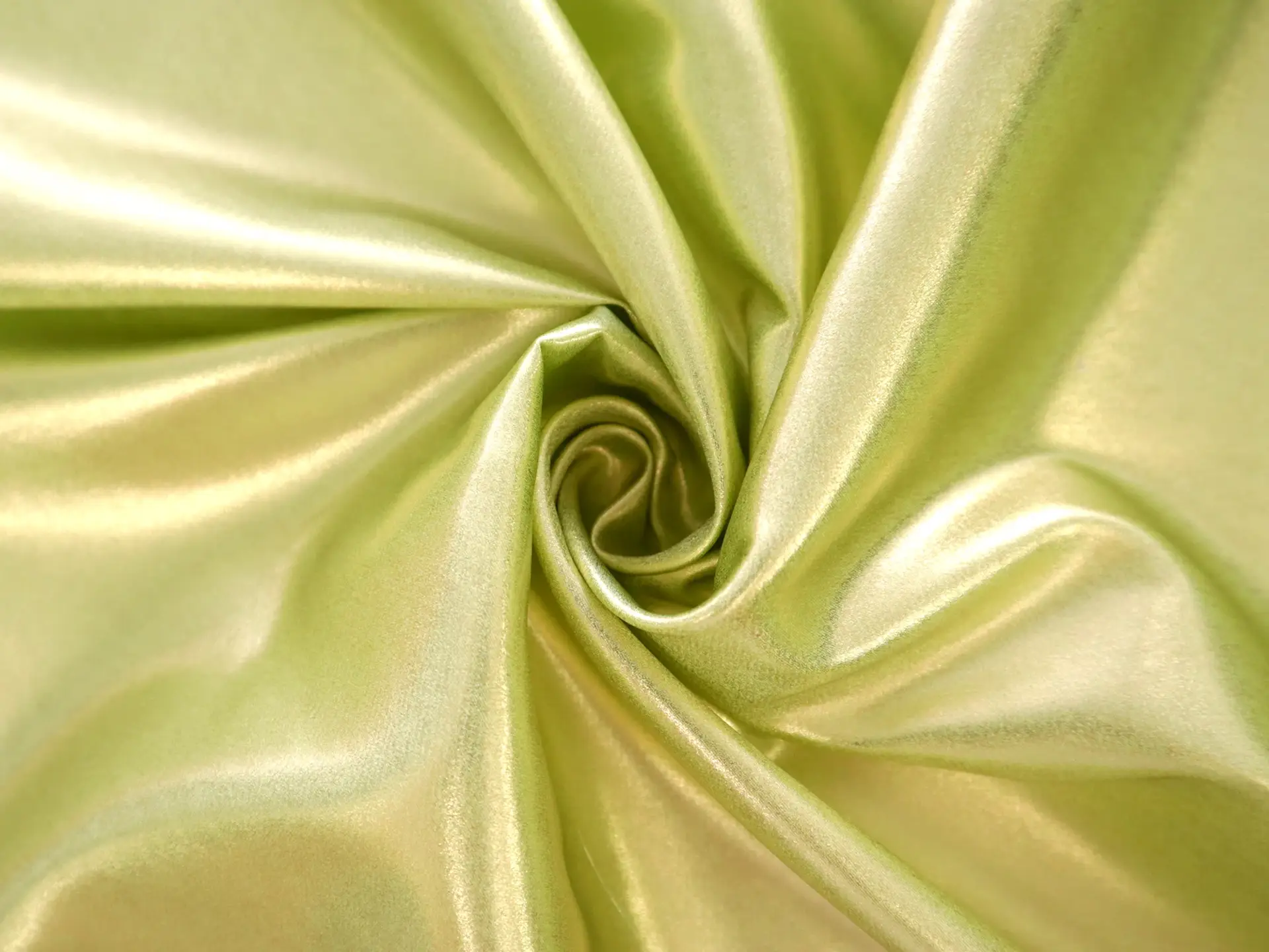 Metallic Coated Silk Charmeuse in Grellow
