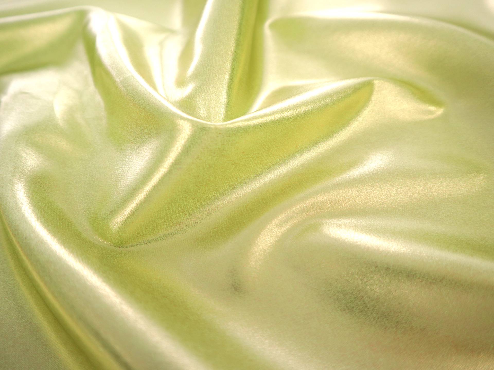 Metallic Coated Silk Charmeuse in Grellow