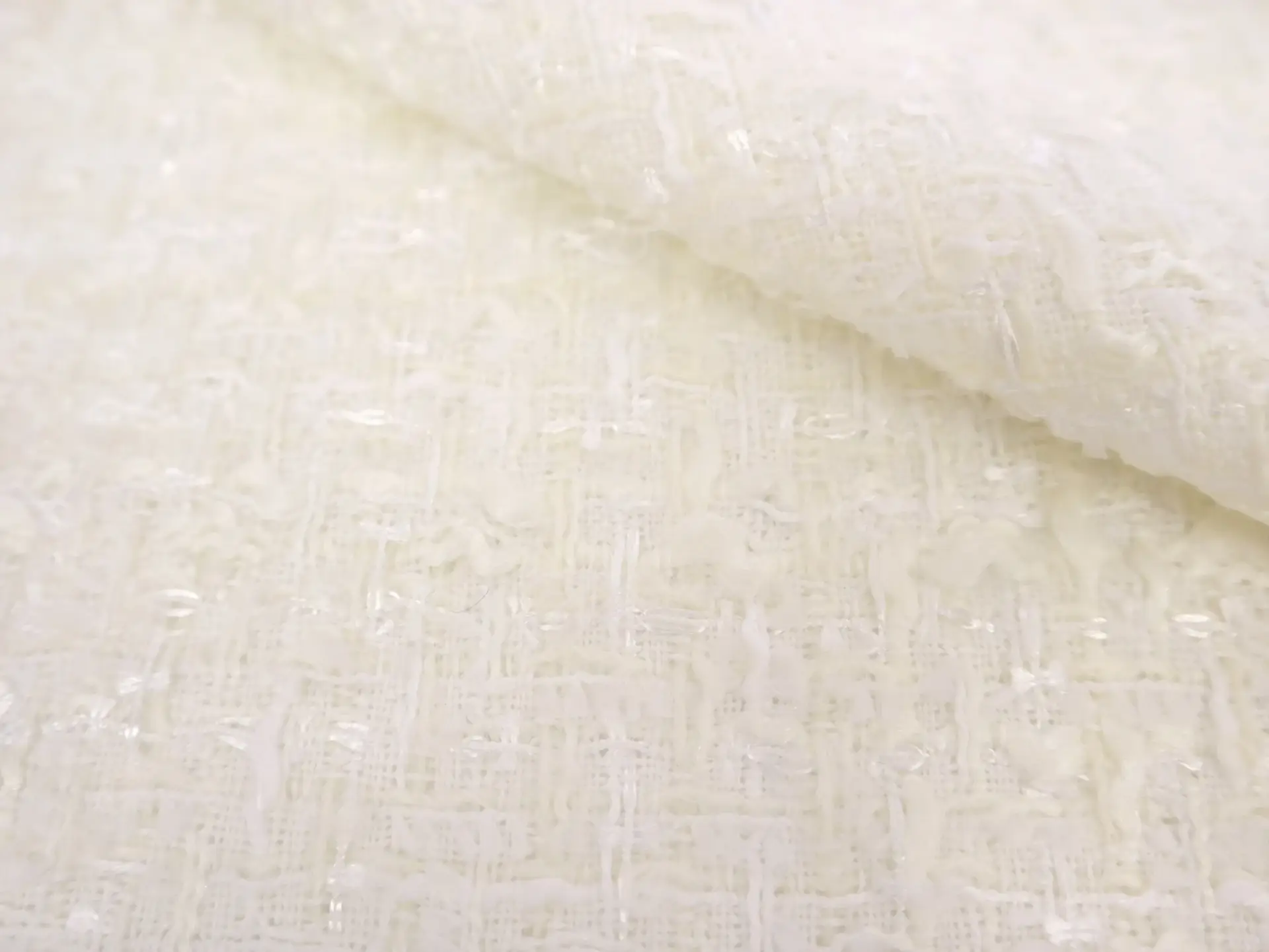 Couture Tweed in White