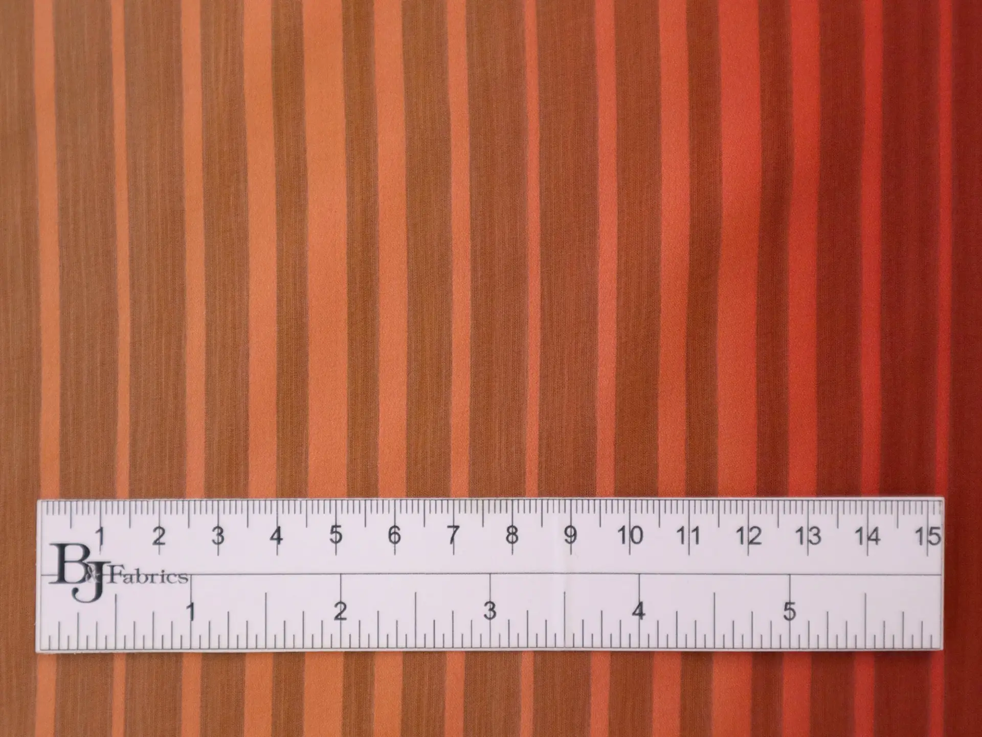Ombré Silk Chiffon with Satin Stripe