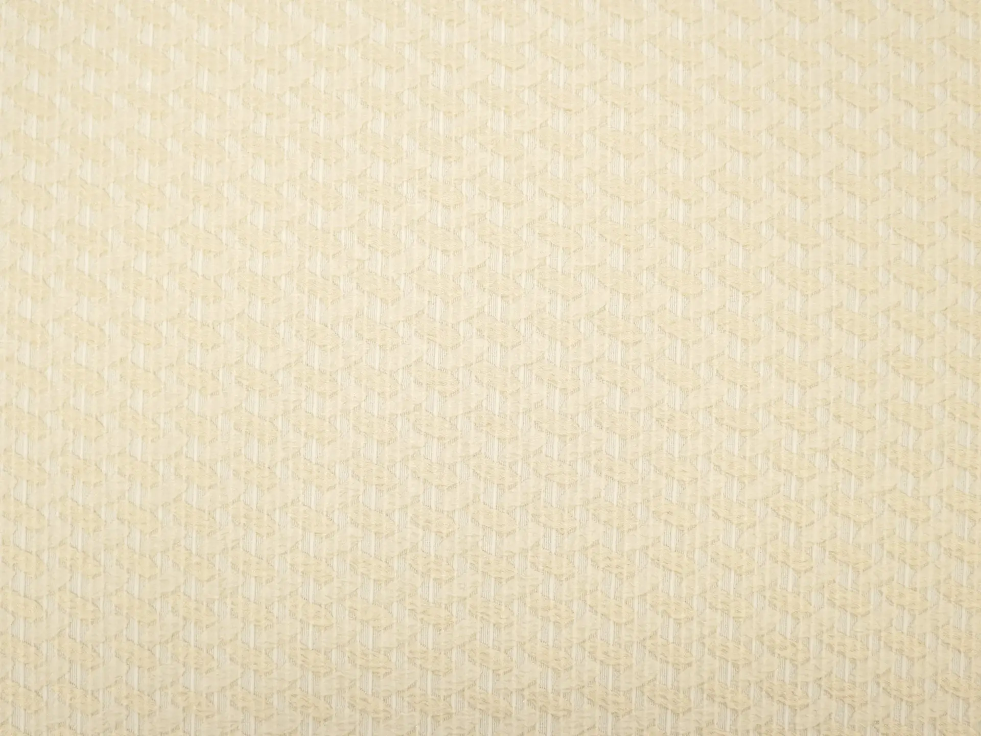 Jacquard with Criss Cross Pattern in Cream