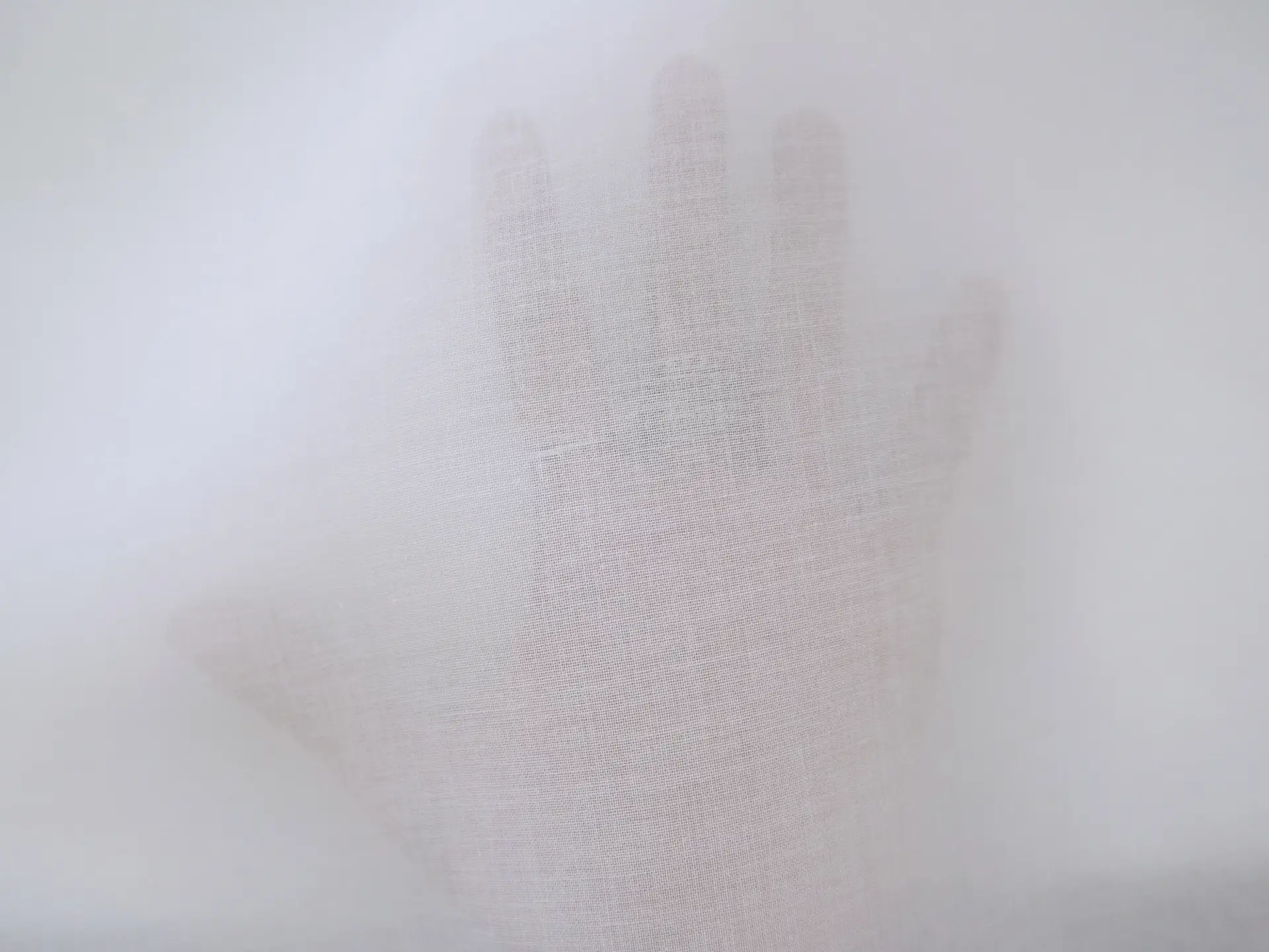 Poly Cotton Voile in White
