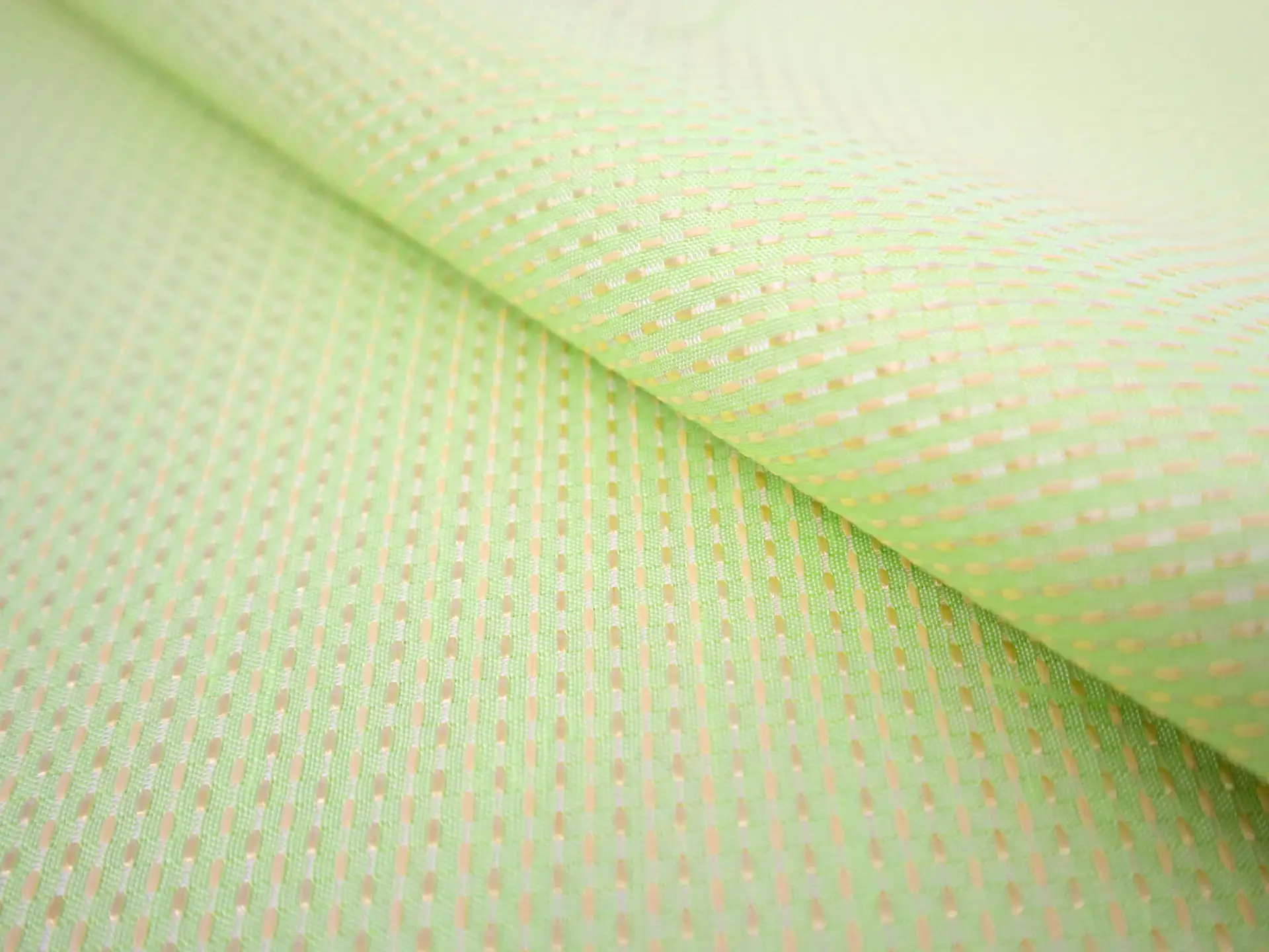 Rayon and Cotton Blend Raffia in Chartreuse