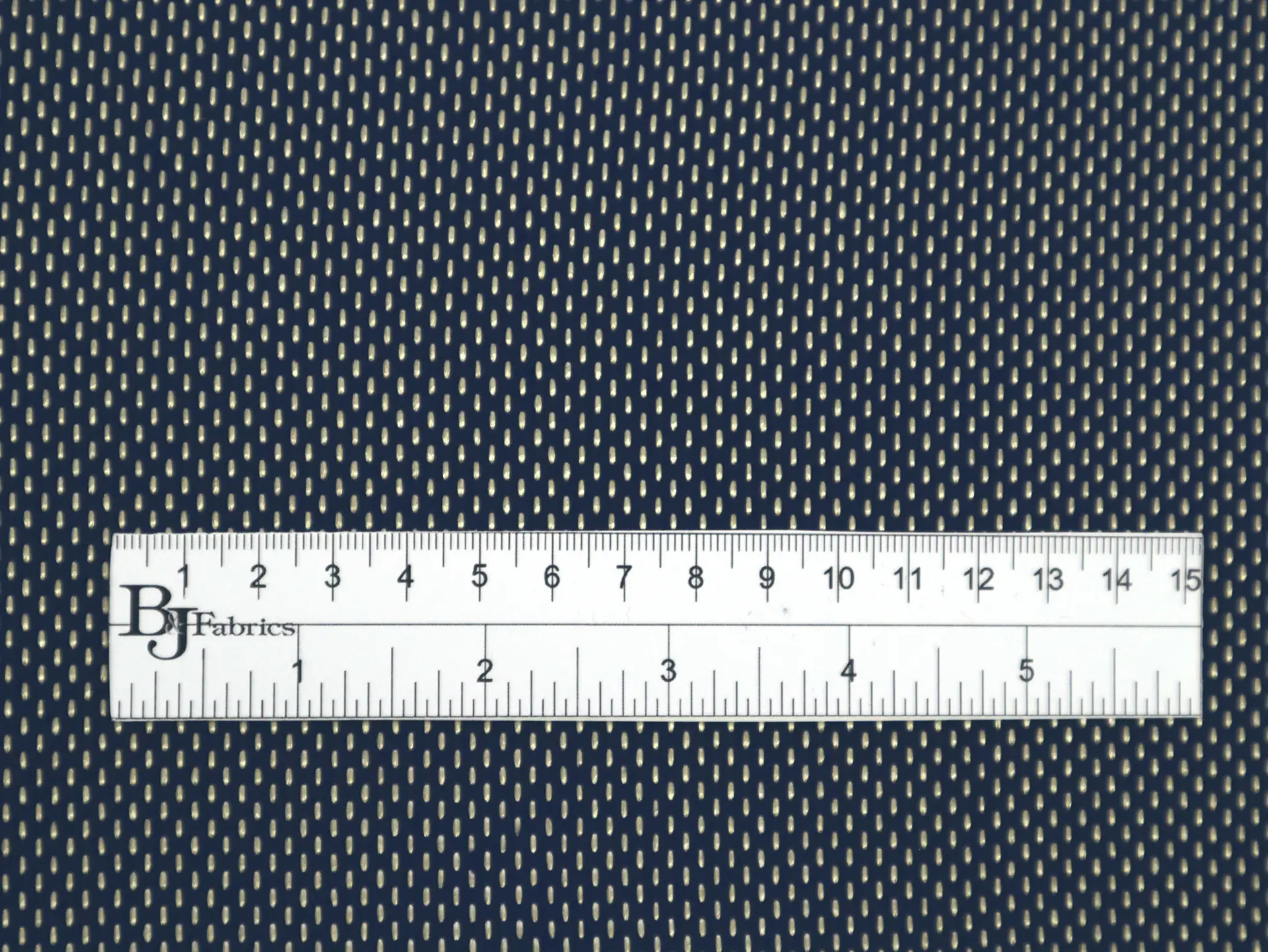 Rayon and Cotton Blend Raffia in Navy