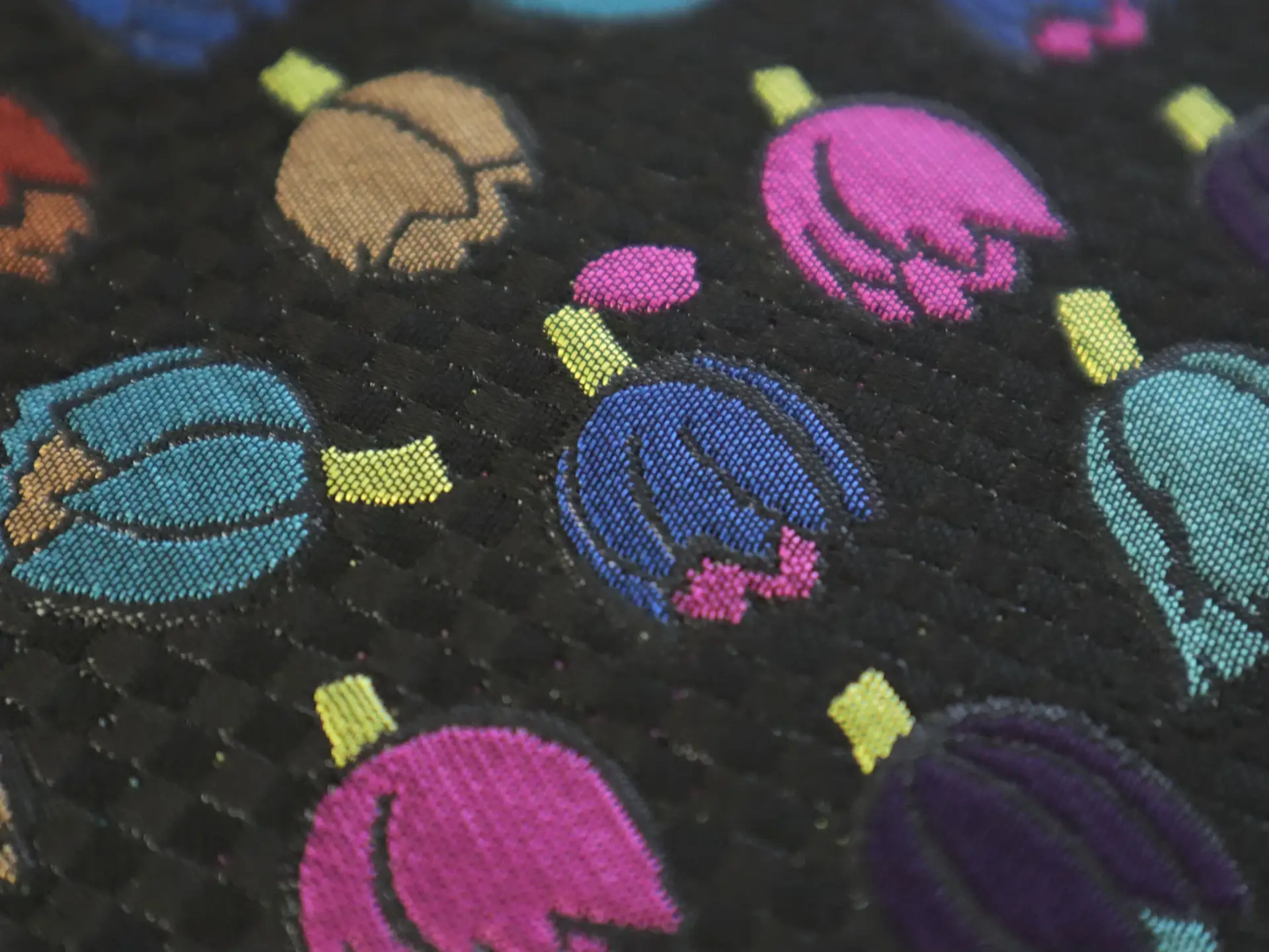 Polyester and Viscose Blend Brocade