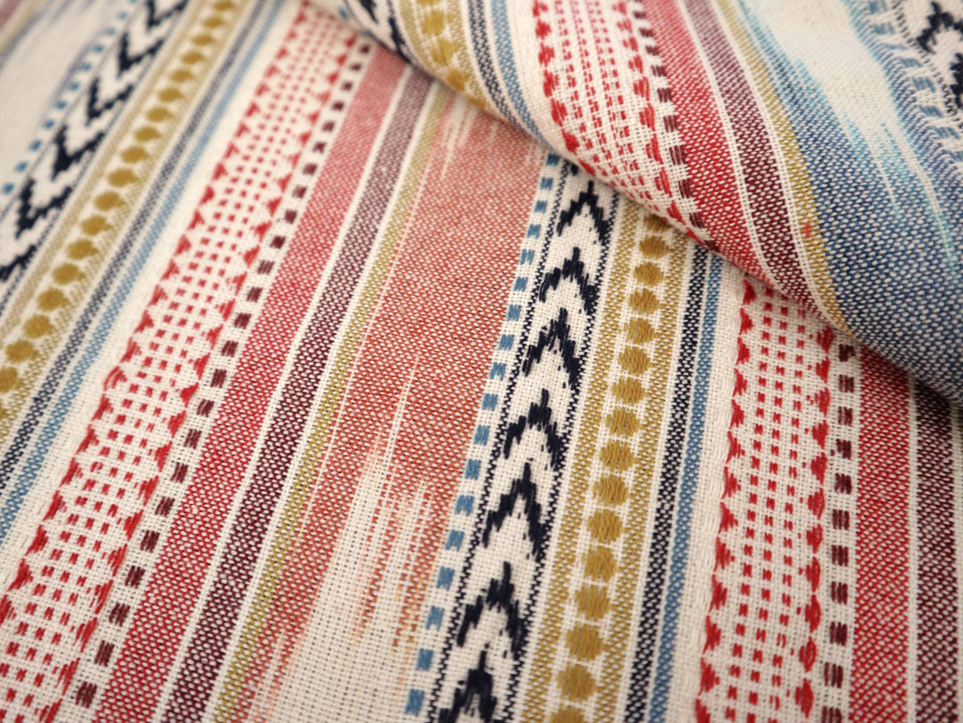 Cotton Woven Native Stripe