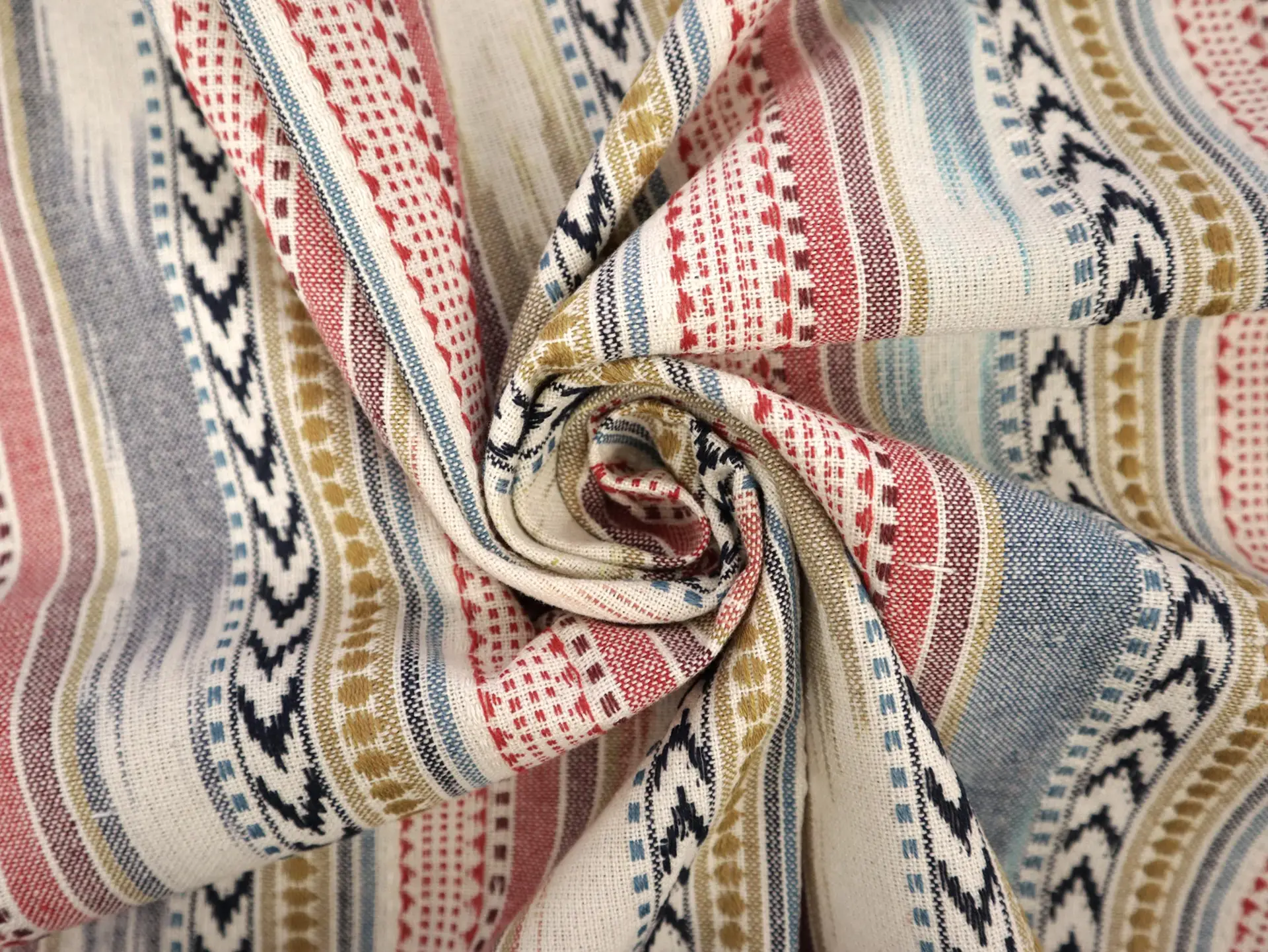 Cotton Woven Native Stripe